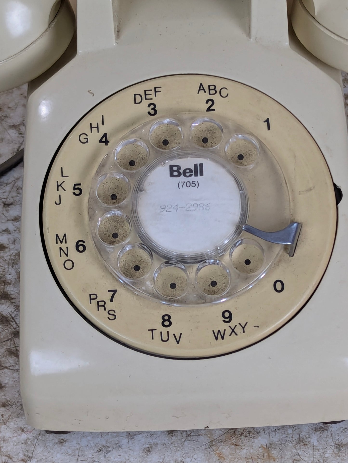 Vintage Northern Telecom Rotary Desk Phone