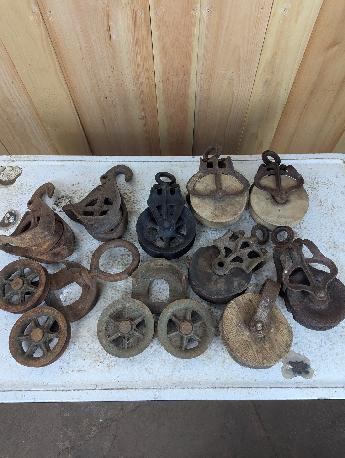 Vintage Pulleys