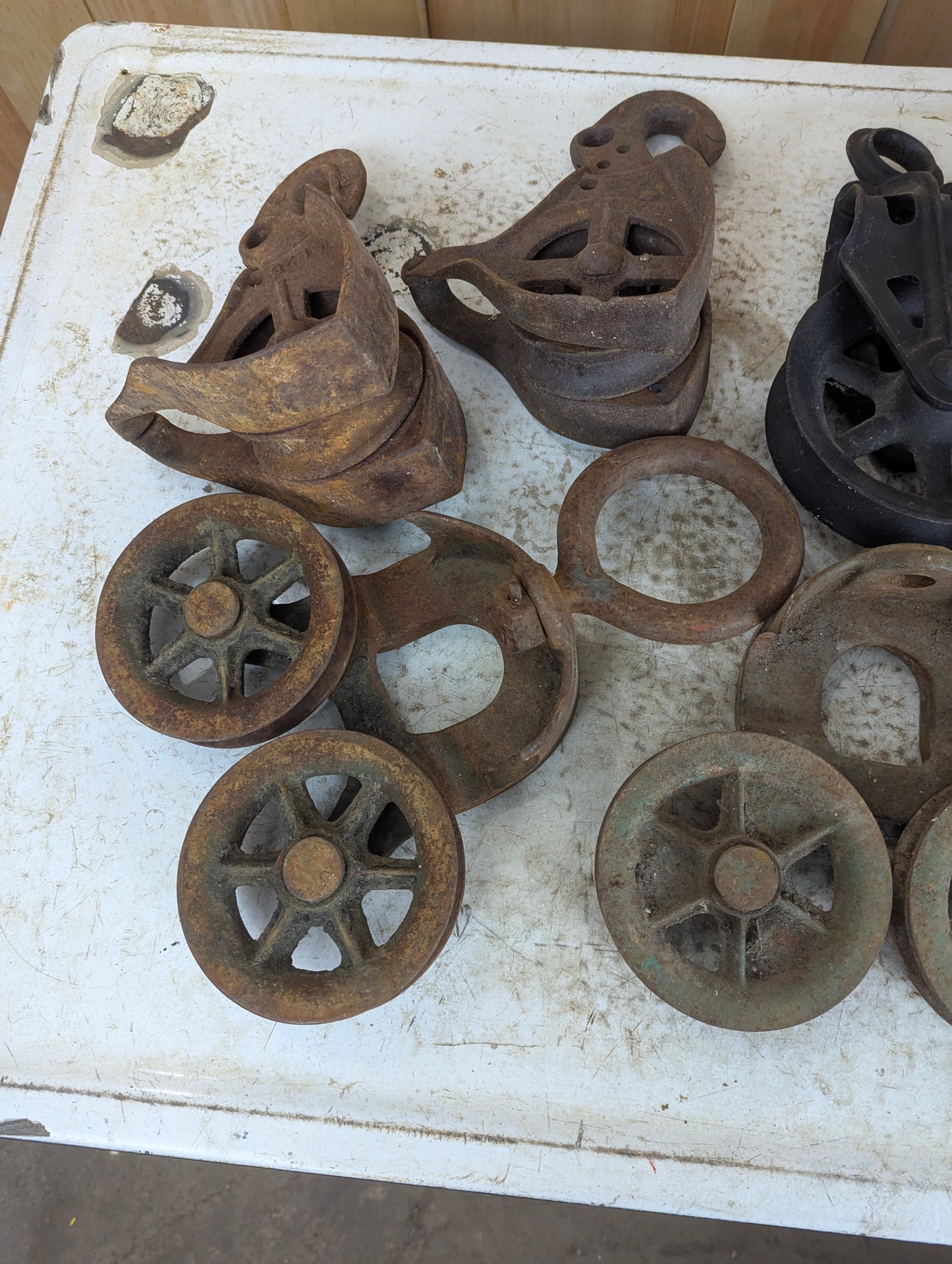 Vintage Pulleys