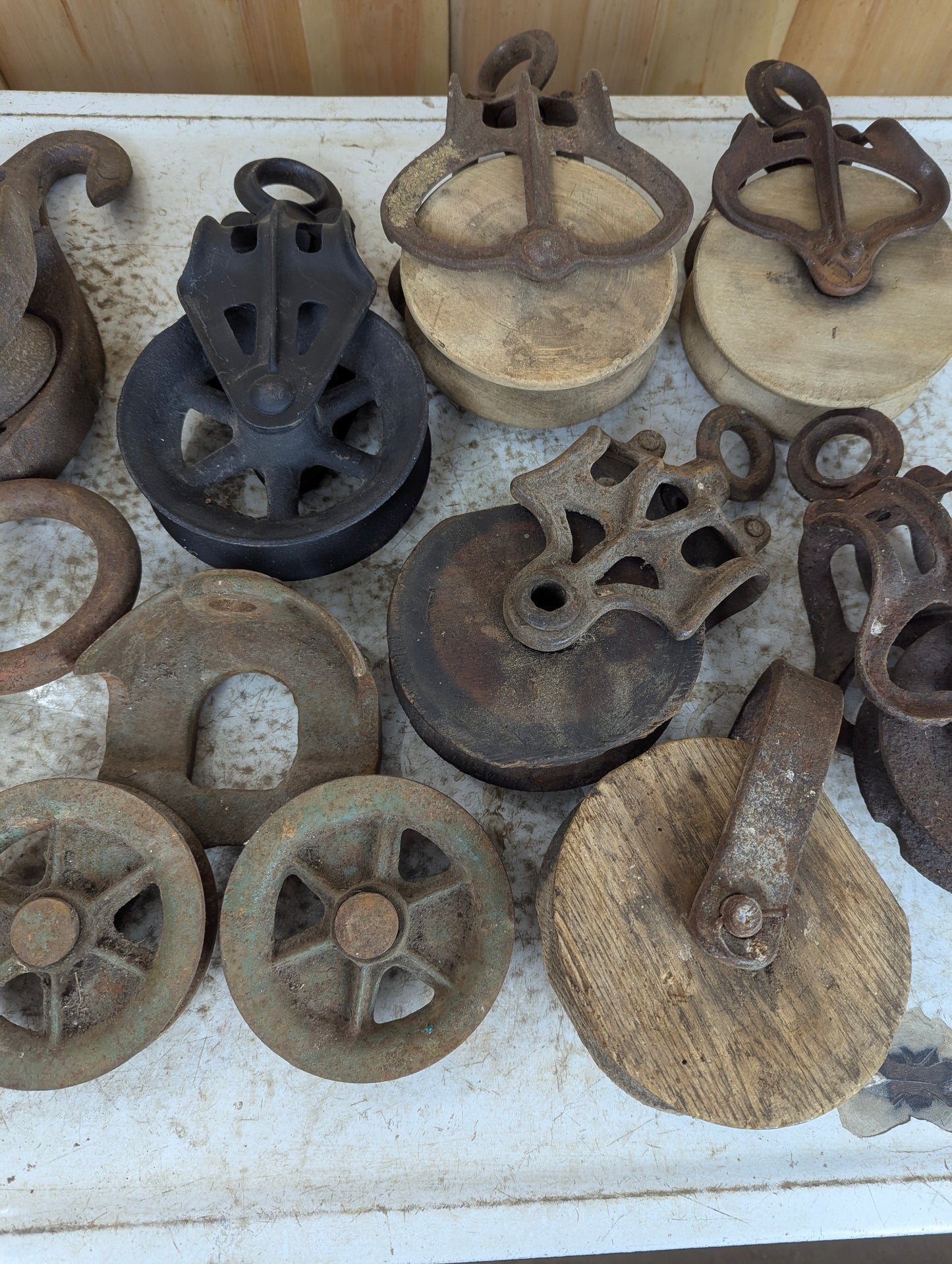 Vintage Pulleys
