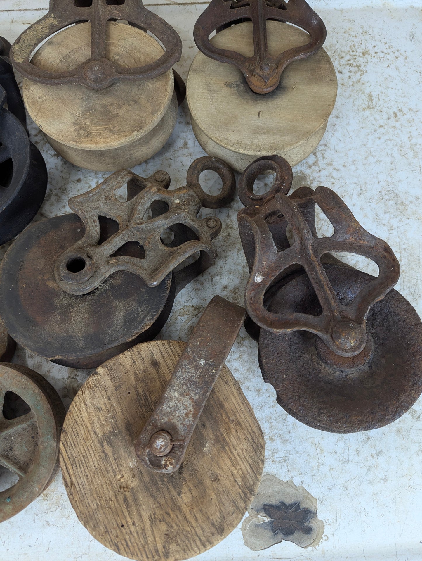 Vintage Pulleys