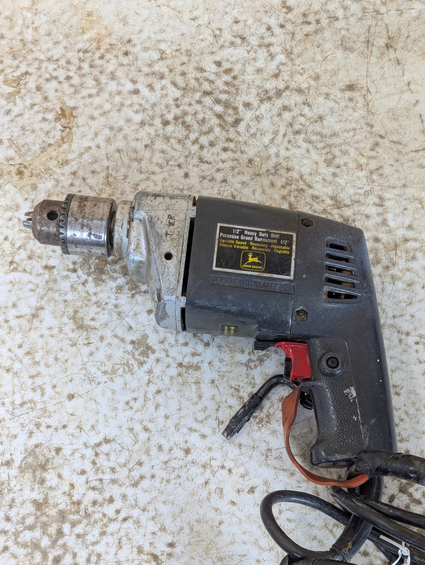 John Deere 1/2” Heavy Duty Drill