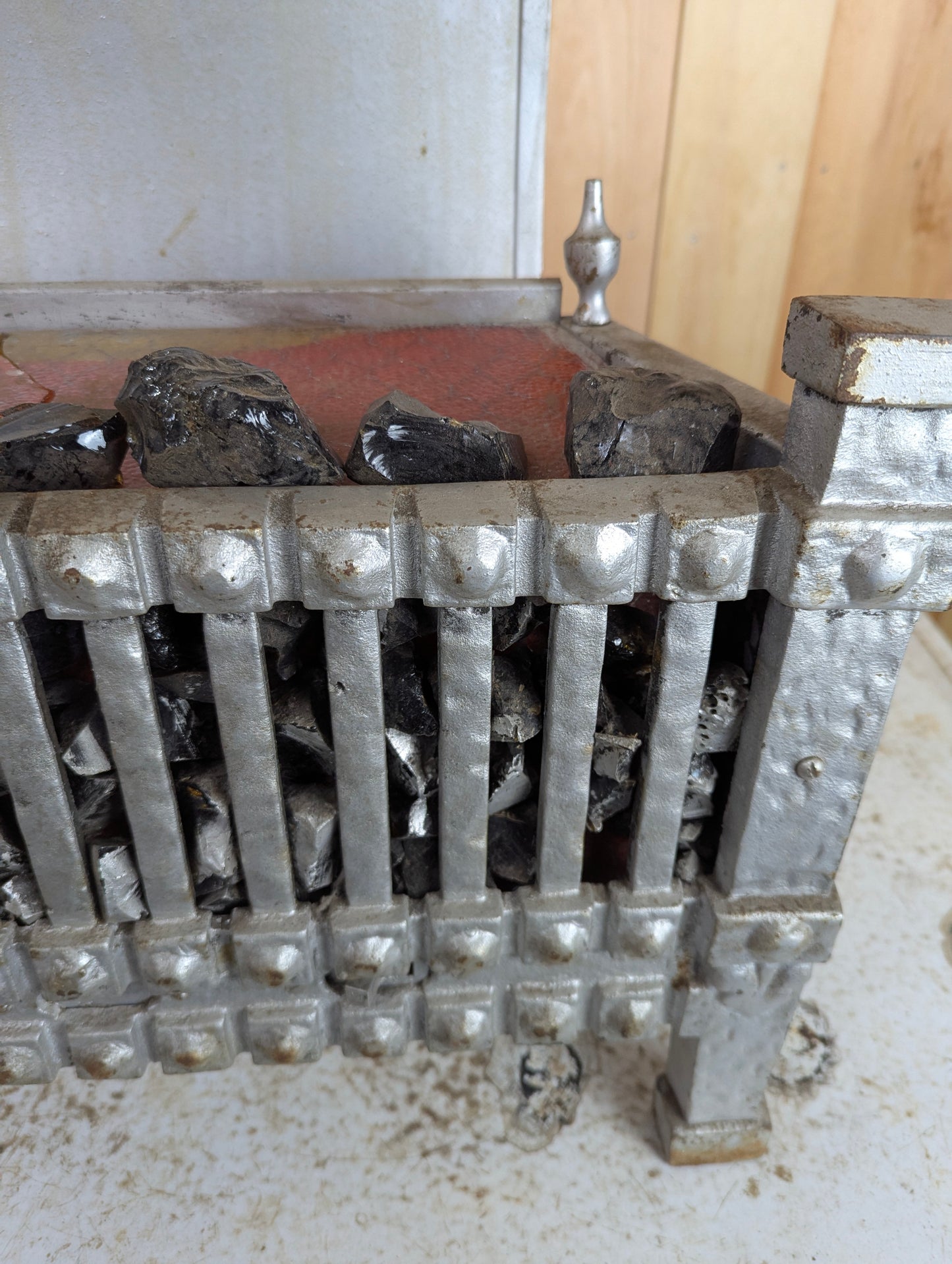 Vintage Electric Fireplace Heater - needs rewiring