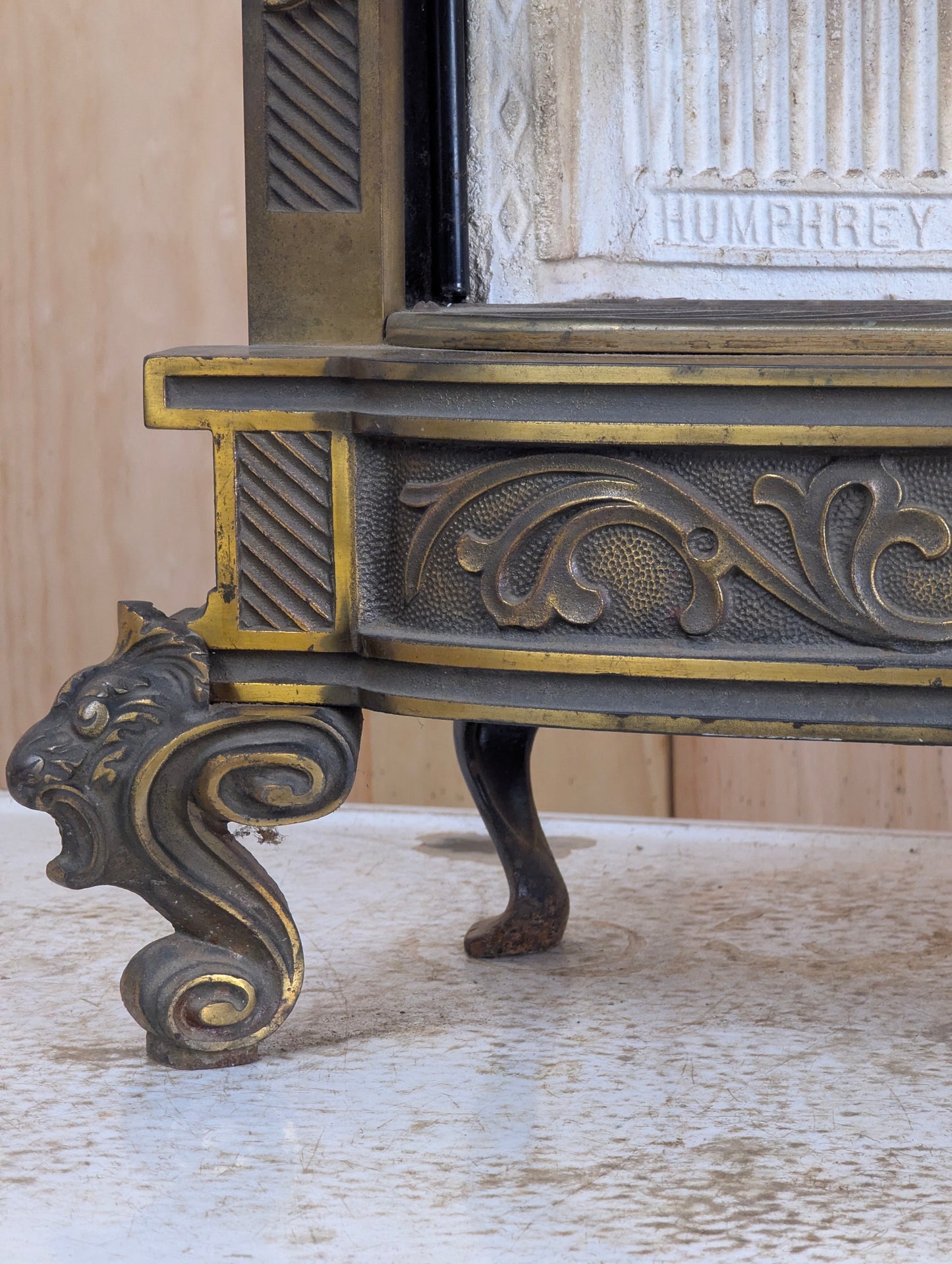 Antique Humphrey Radiantfire Model #60 Gas Fireplace