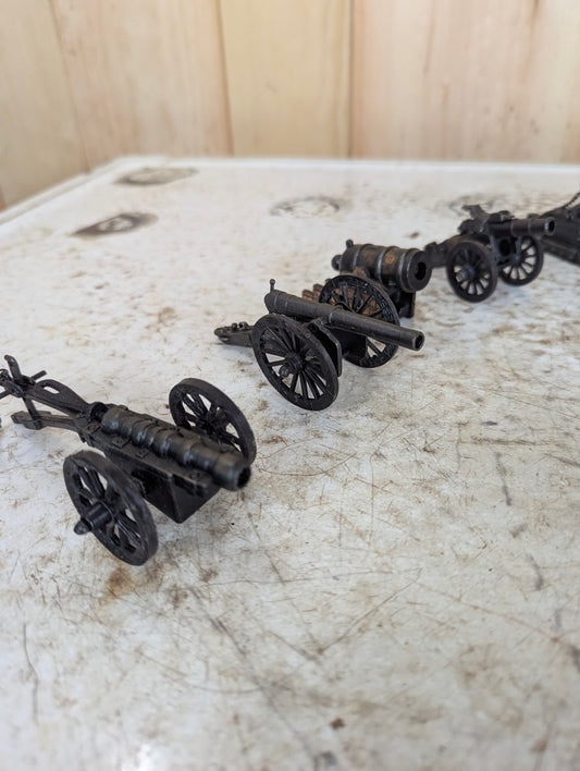 Metal Miniature Toy Cannons