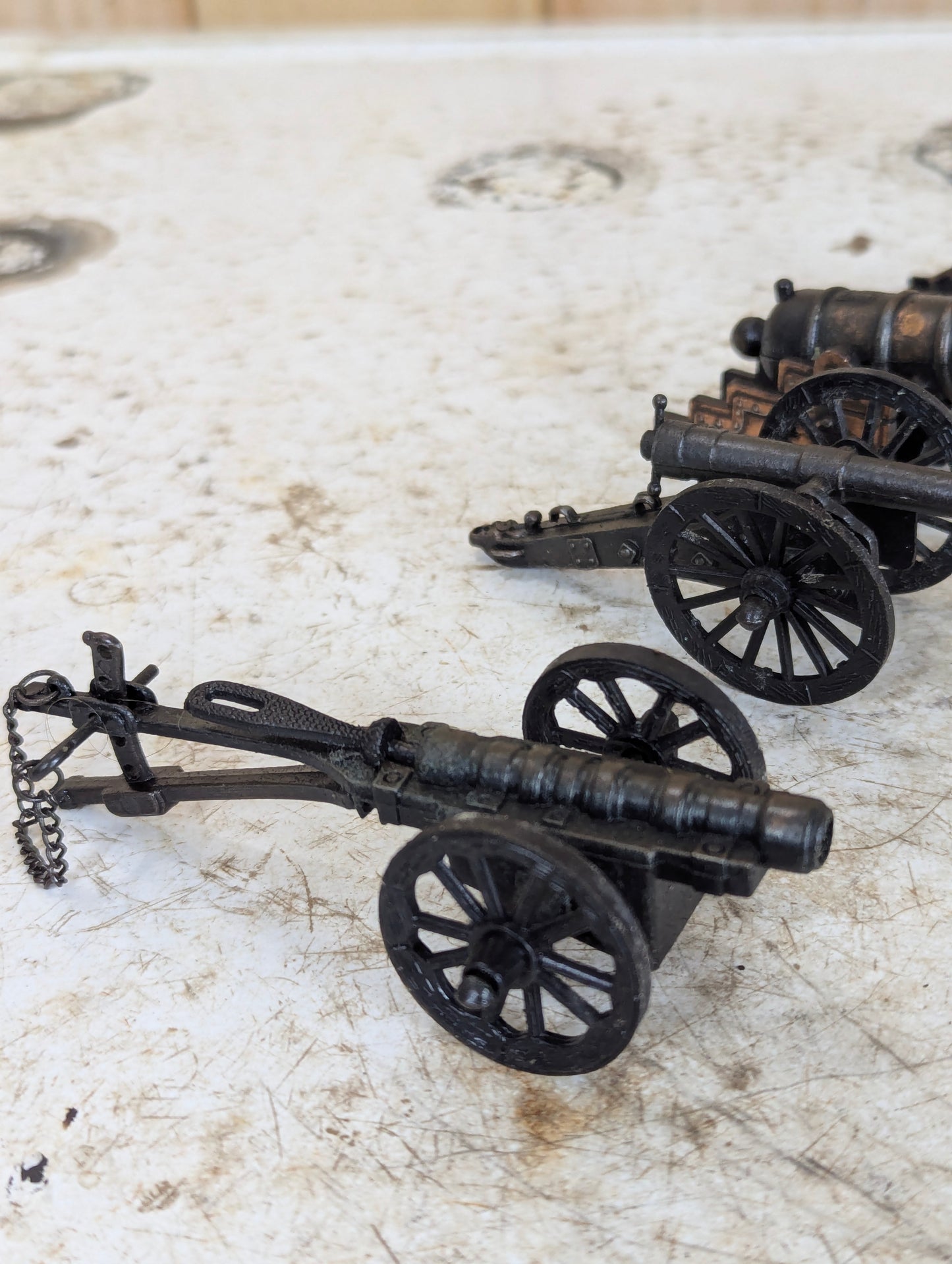 Metal Miniature Toy Cannons
