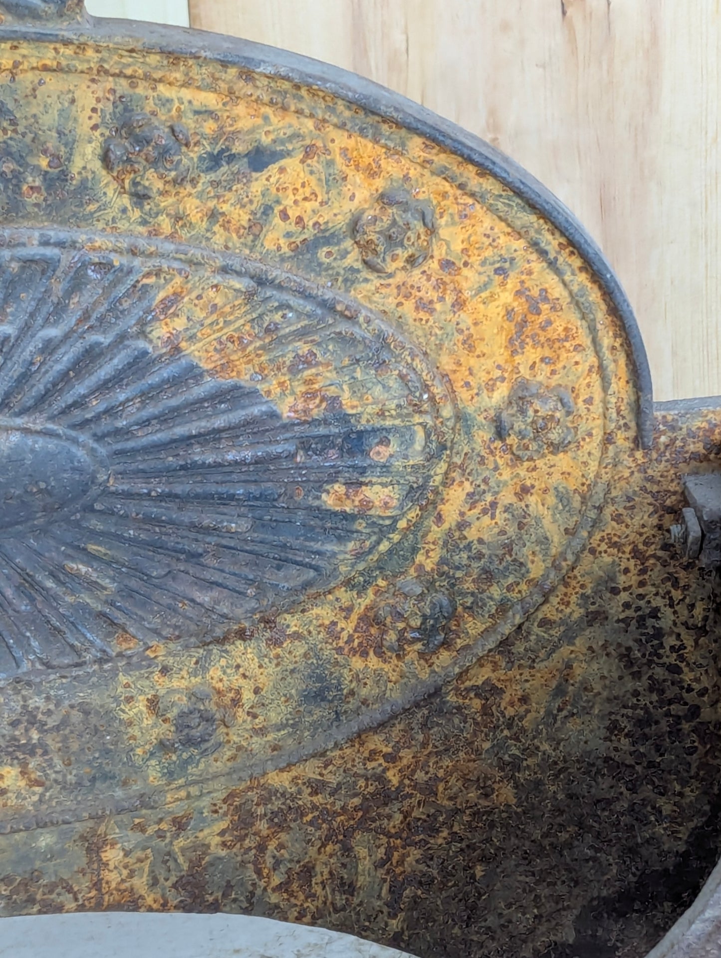 Edwardian Cast Iron Fire Basket