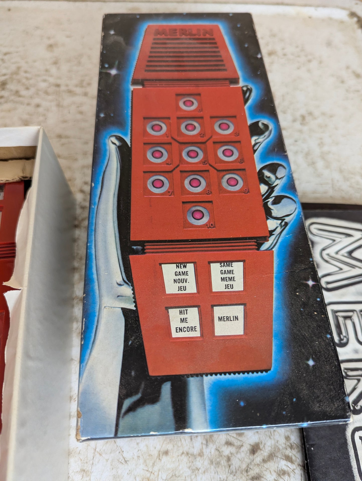 Vintage Merlin Electronic Handheld Game