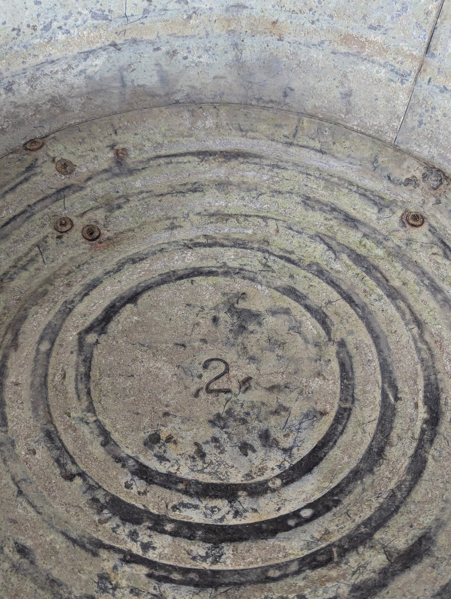 Round Galvanized Washtub