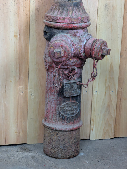 Antique Cast Iron 1913 Ludlow List 75 Fire Hydrant
