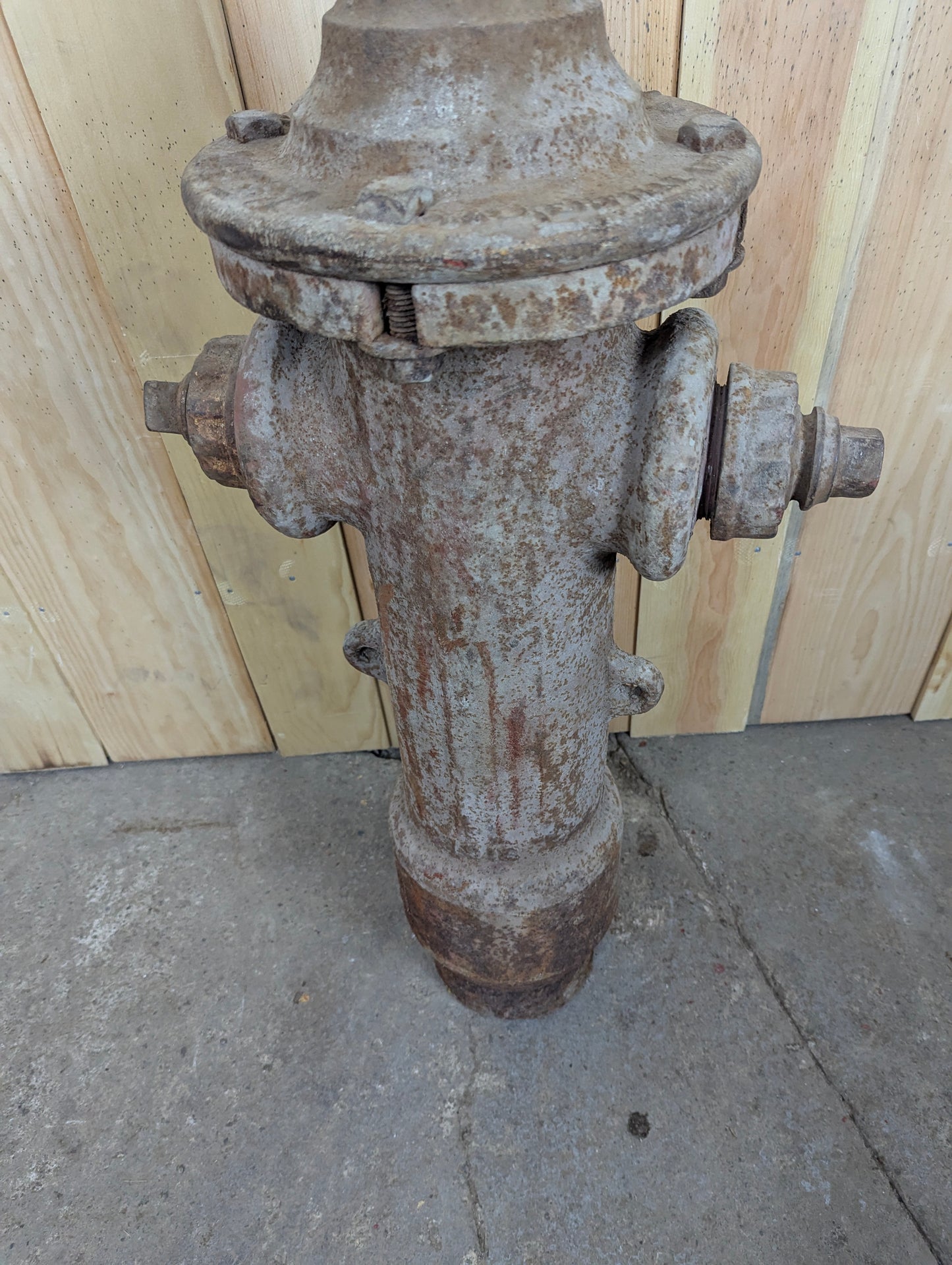 Antique 1918 Cast Iron Fire Hydrant