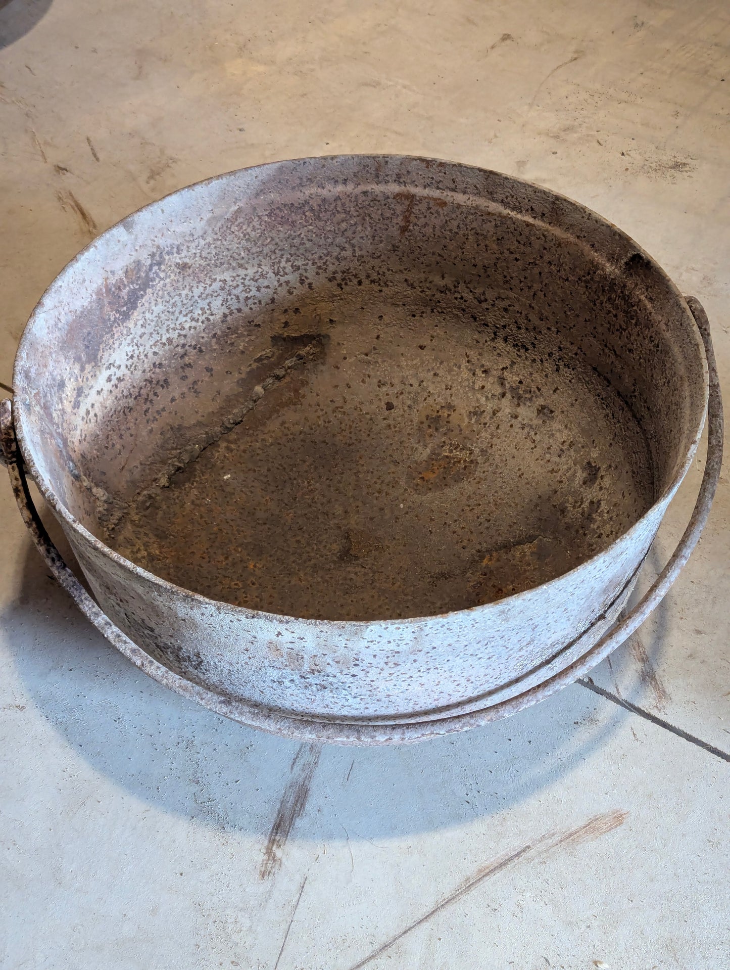 Antique Cast Iron Syrup Pot Kettle