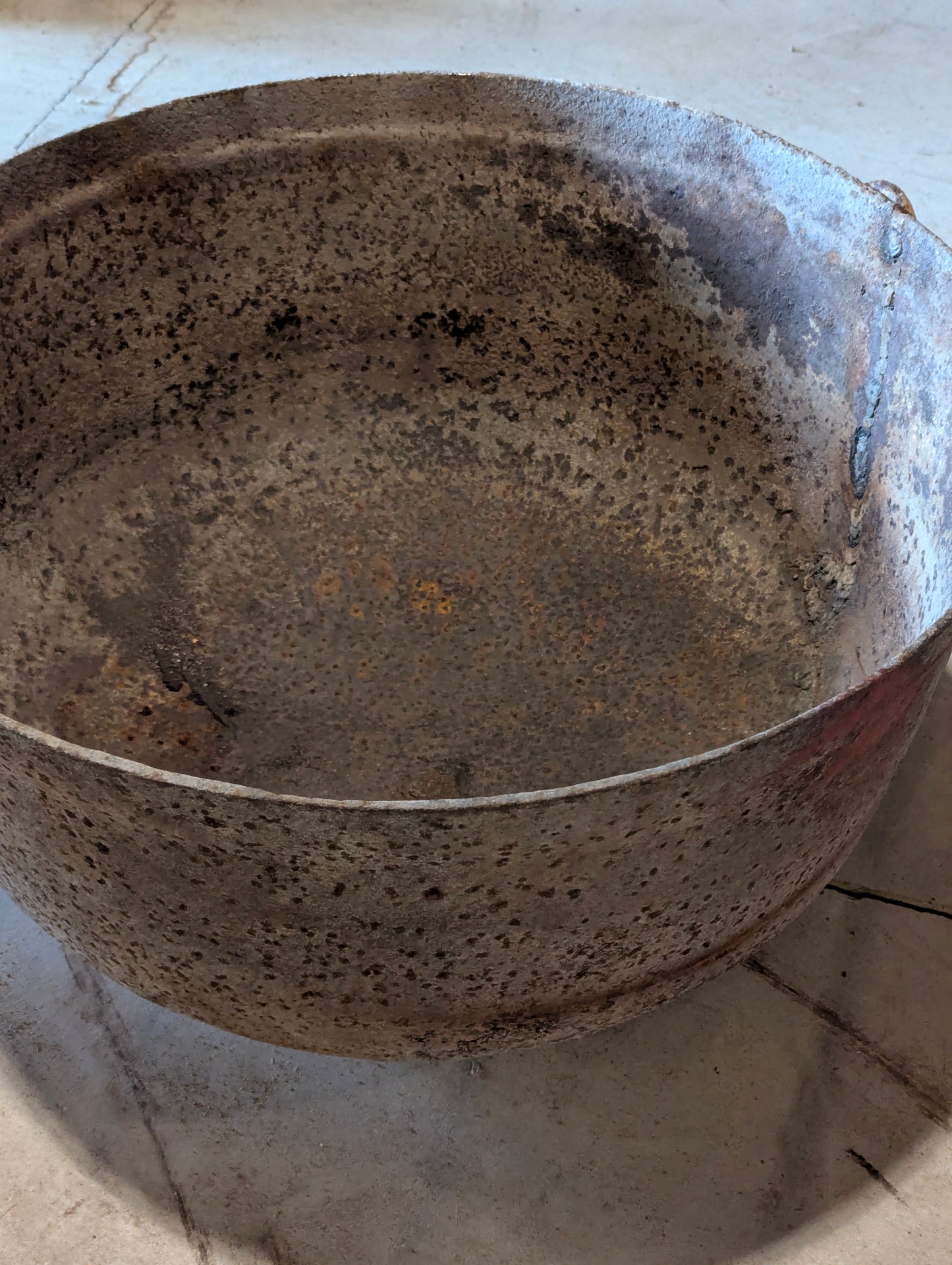 Antique Cast Iron Syrup Pot Kettle