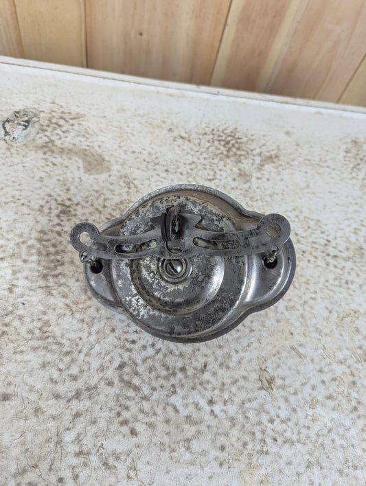 Antique Hanging Oil Lamp Chain Ceiling Retractor