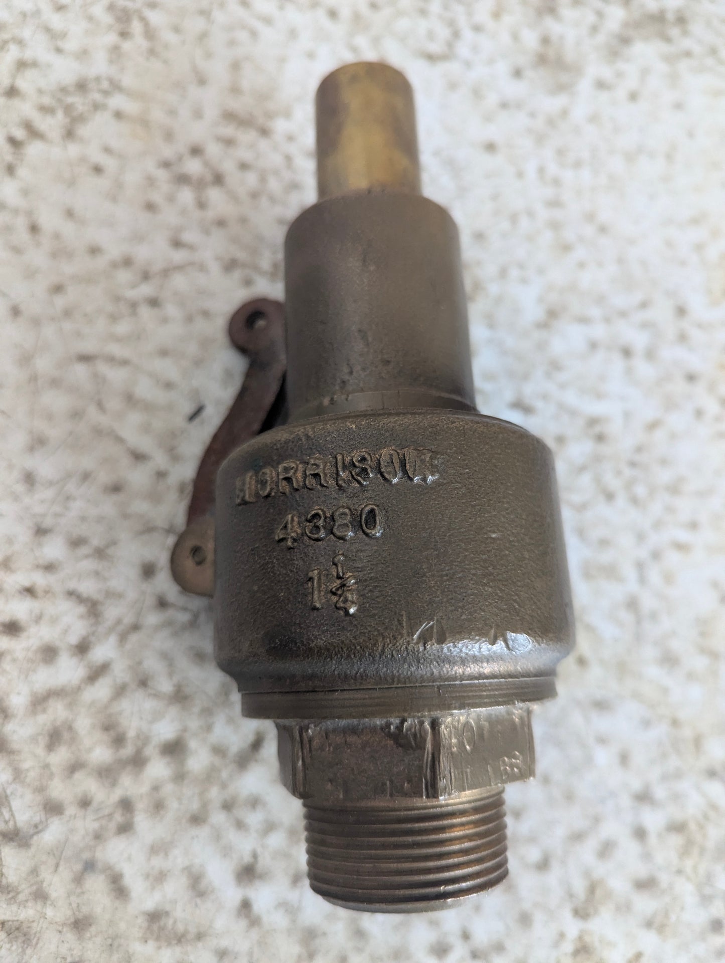 Vintage Morrison 4380 1 1/4” Steam Whistle