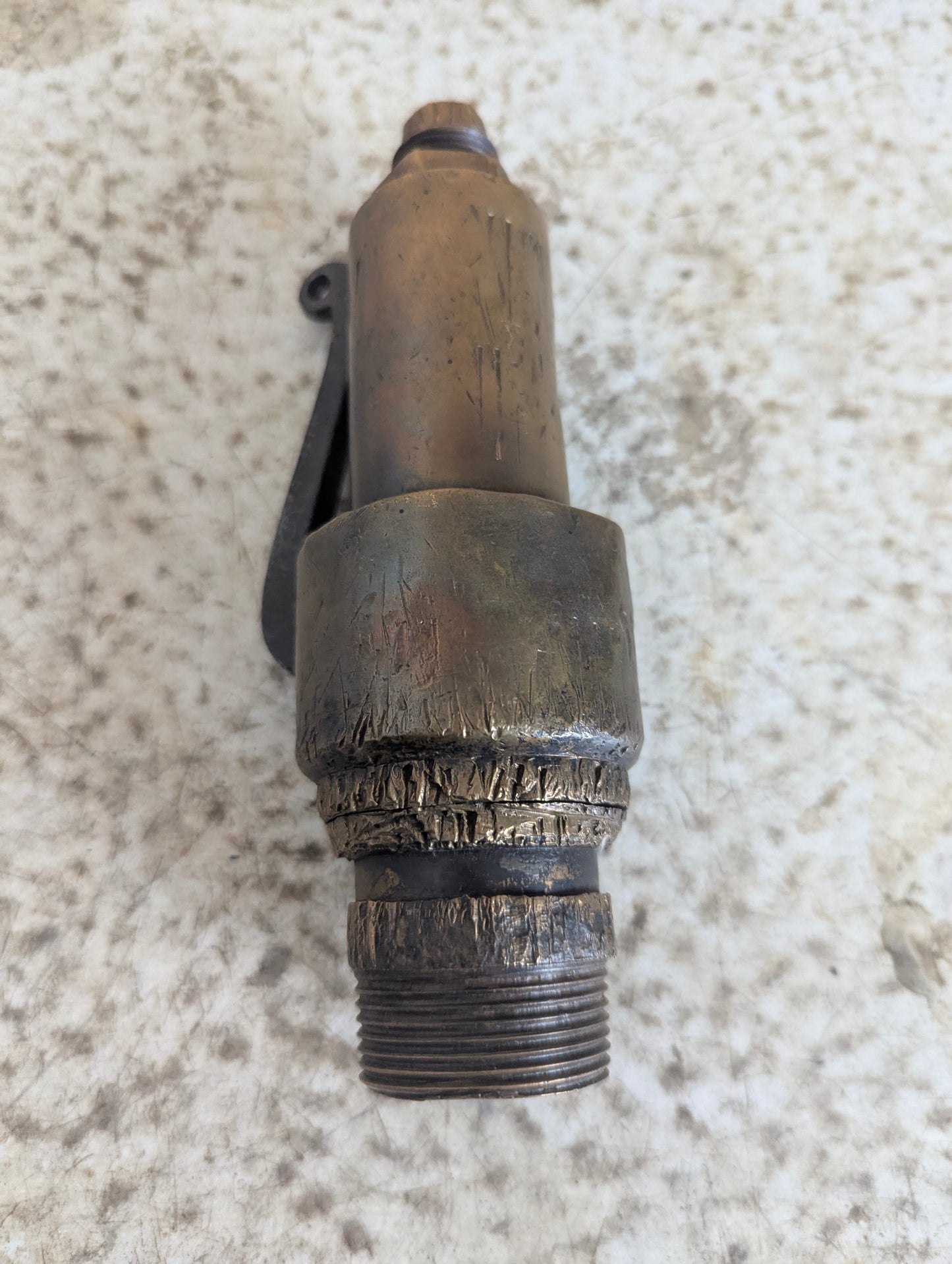 Vintage Brass Steam Whistle