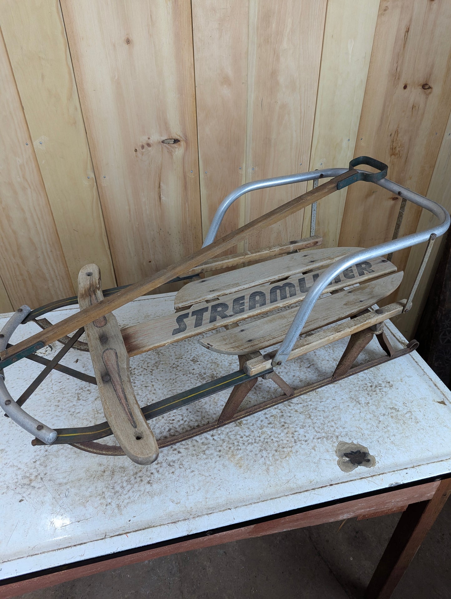 Vintage Streamliner Sled