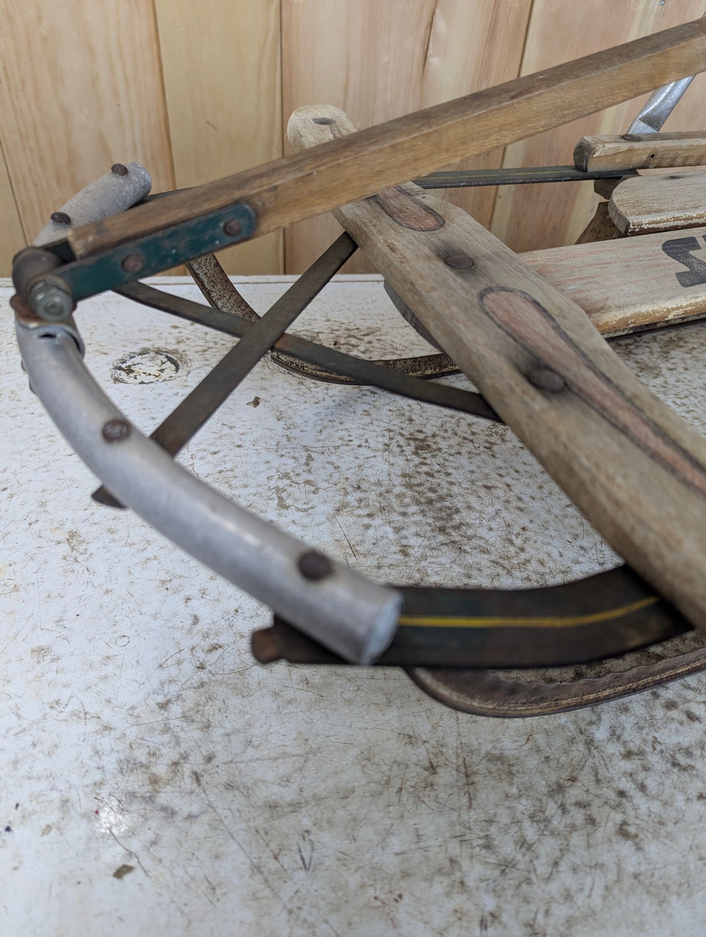 Vintage Streamliner Sled