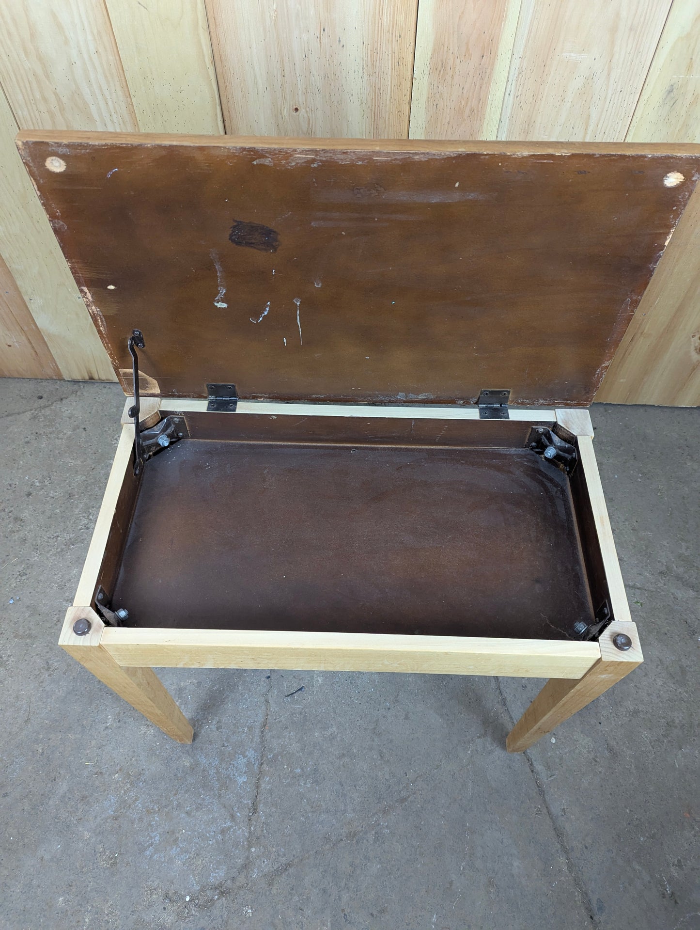Wooden Piano Bench