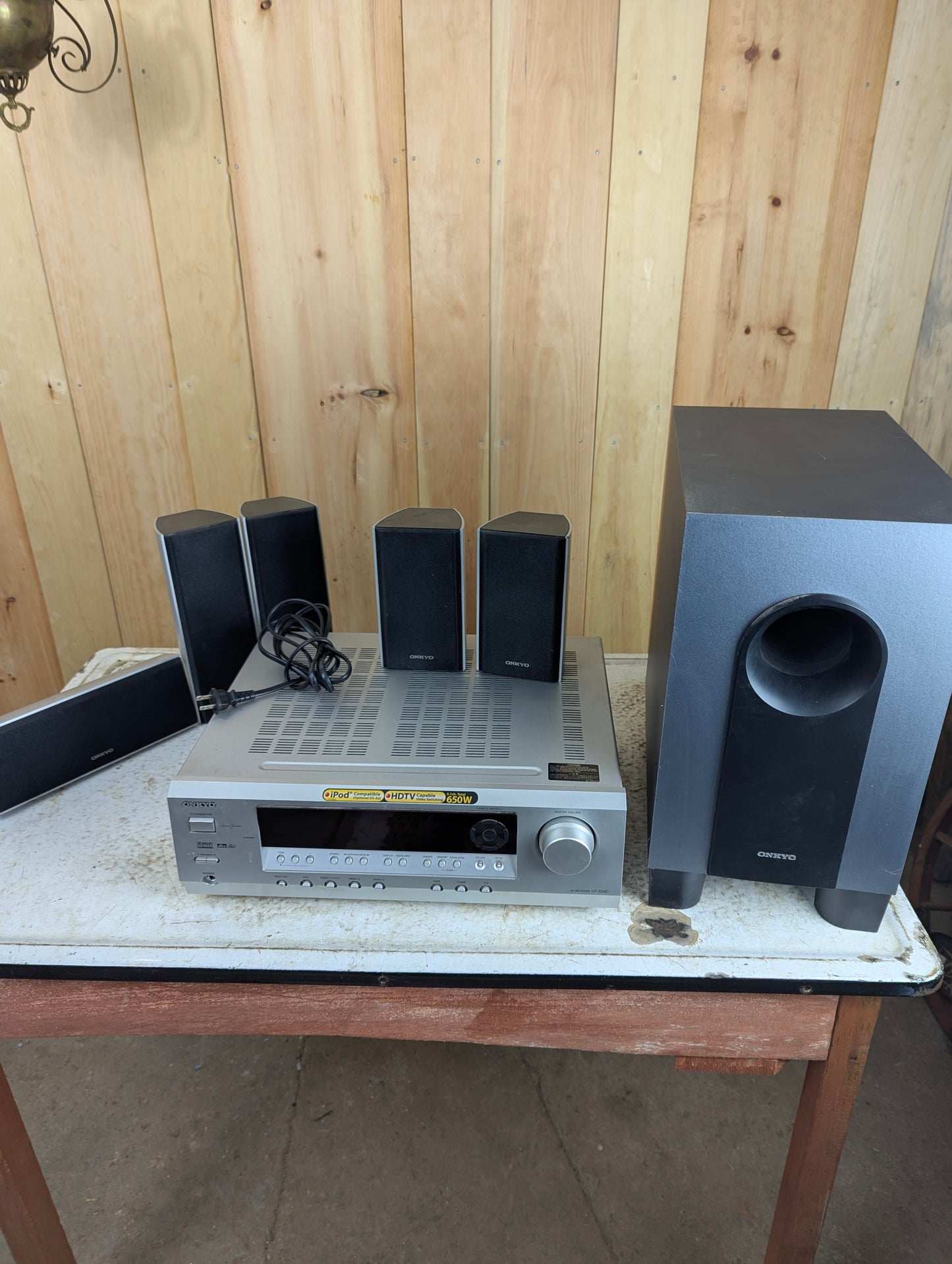 Onkyo Model HT-R340 5.1 Home Theater System