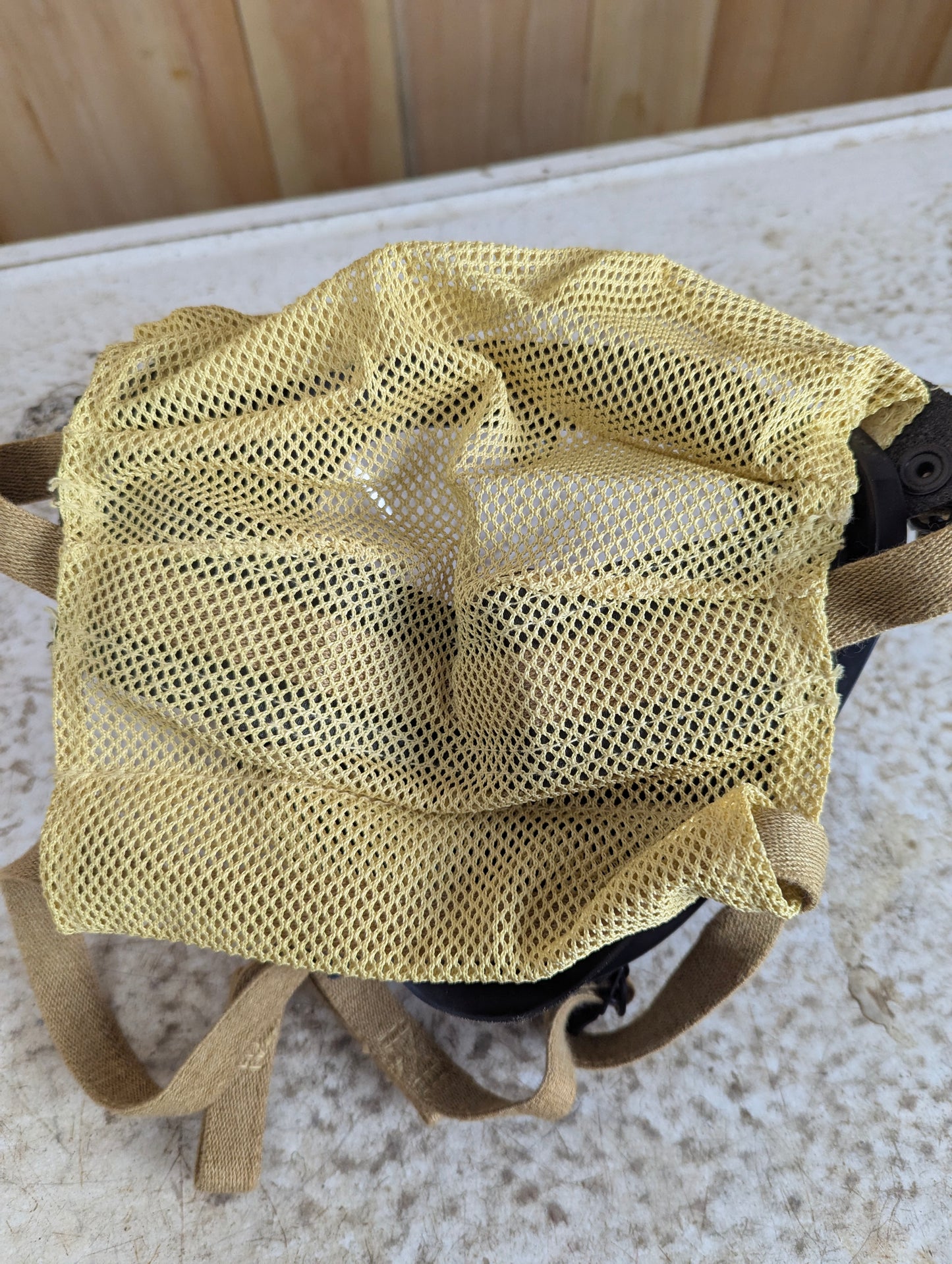 Scott AB-2000 Firefighter Full Face Piece SCBA Mask with Kevlar Head Net Size Large