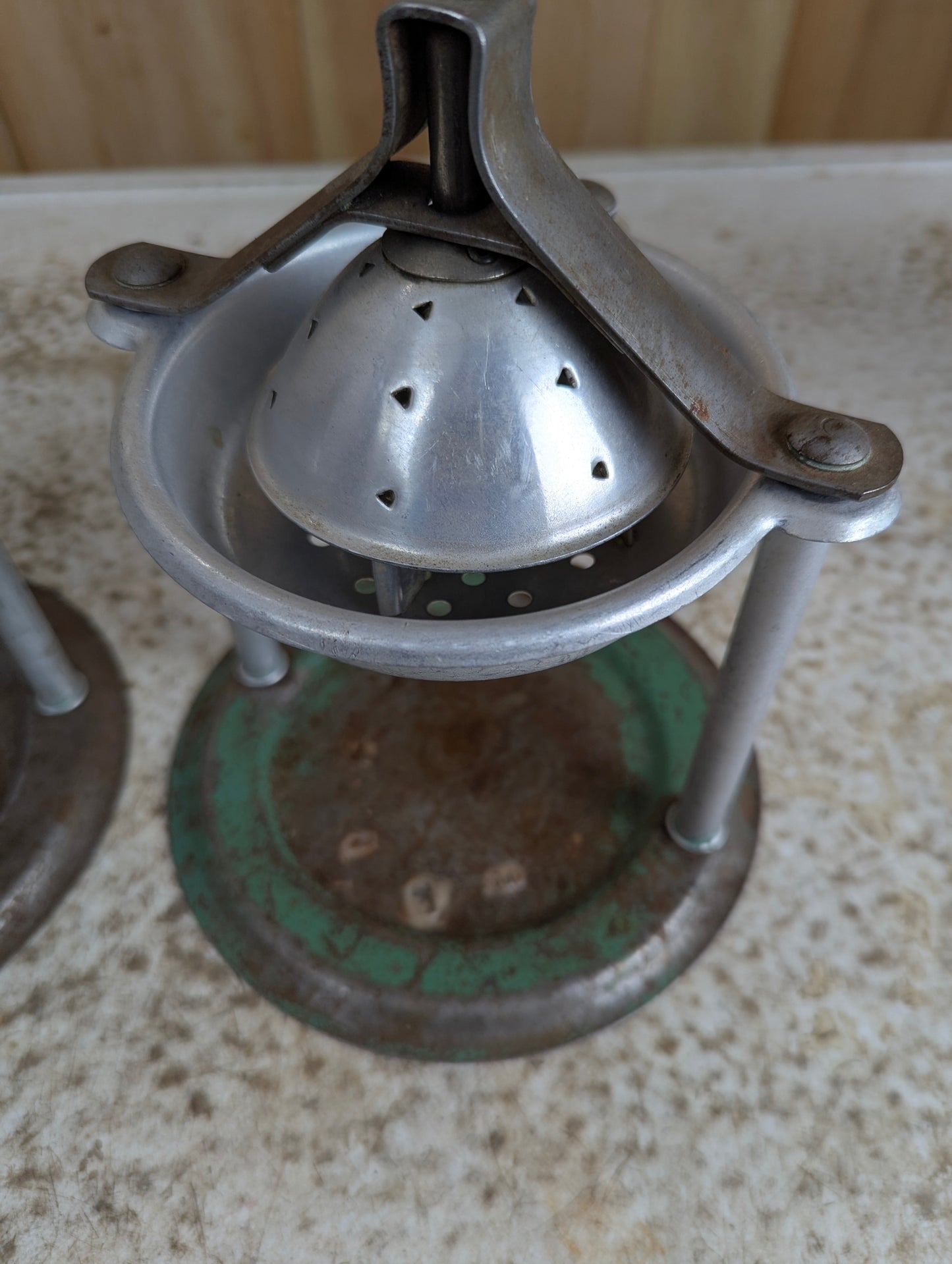 Pair of Vintage Handy Andy Manual Juicers