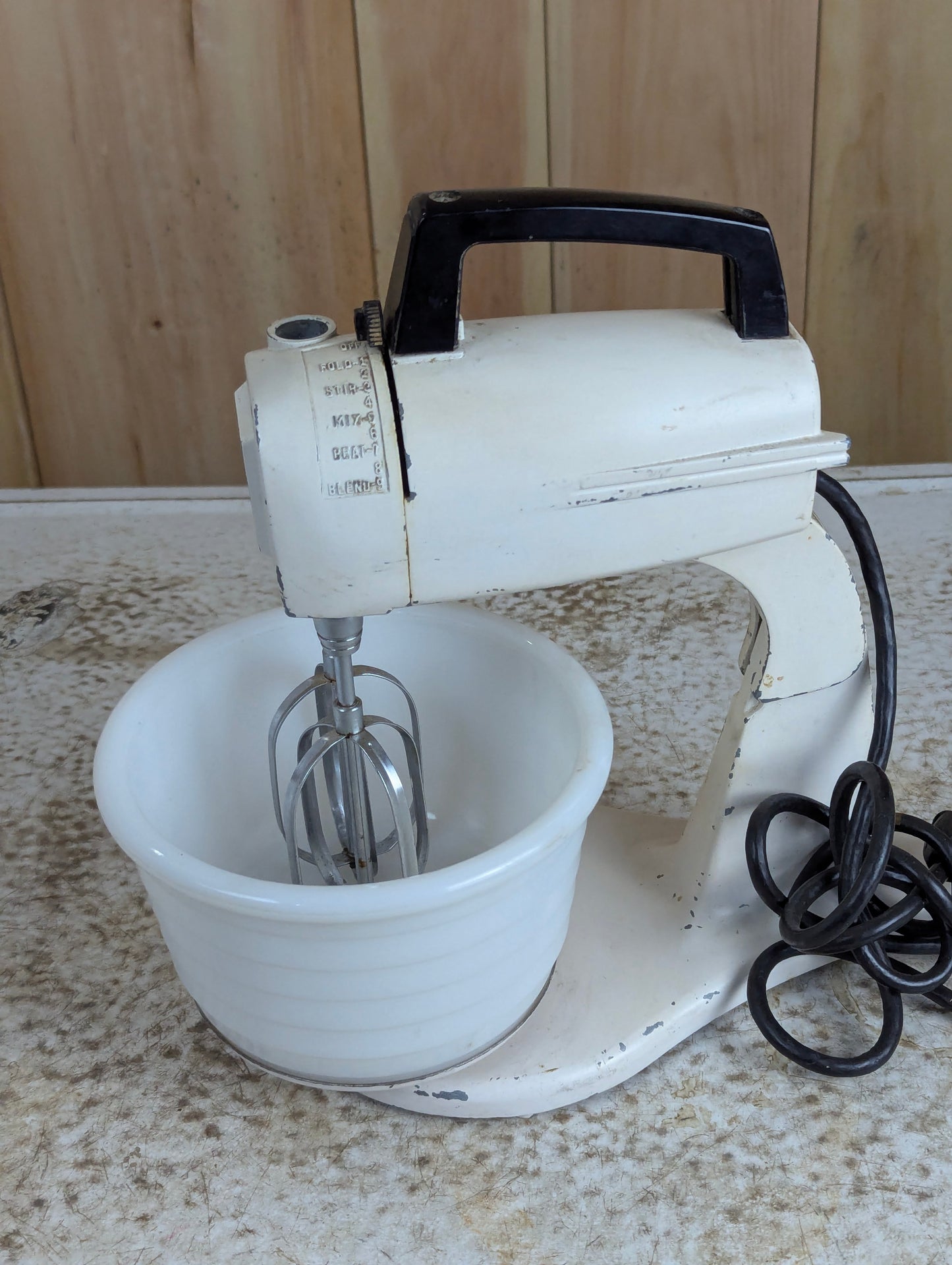 Vintage Montgomery Ward Electric Food Mixer