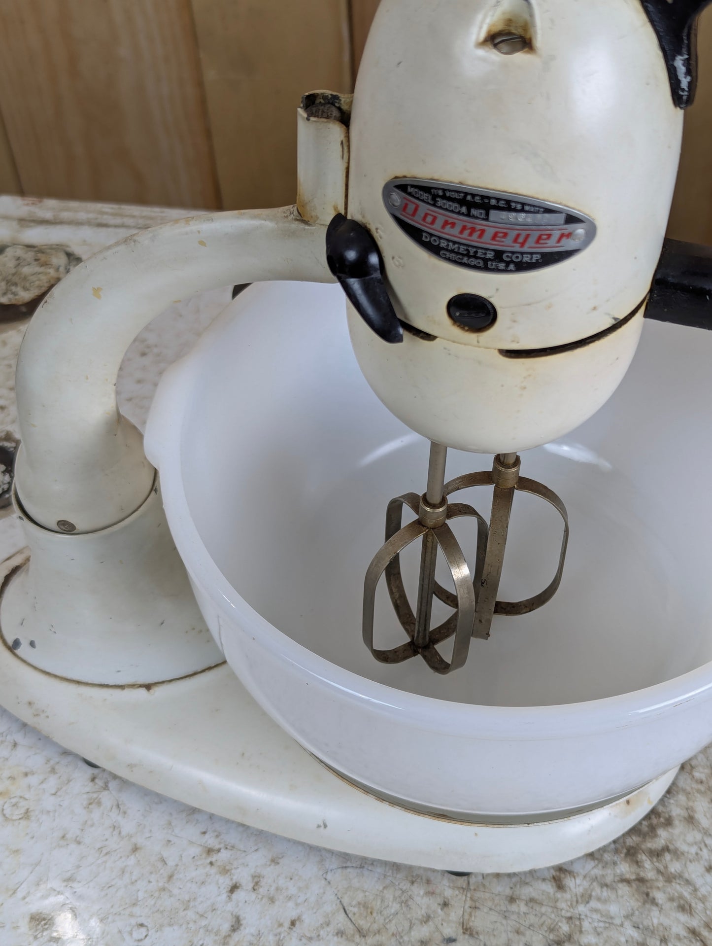 Vintage Dormeyer Model 3000-A Mixer with Bowl