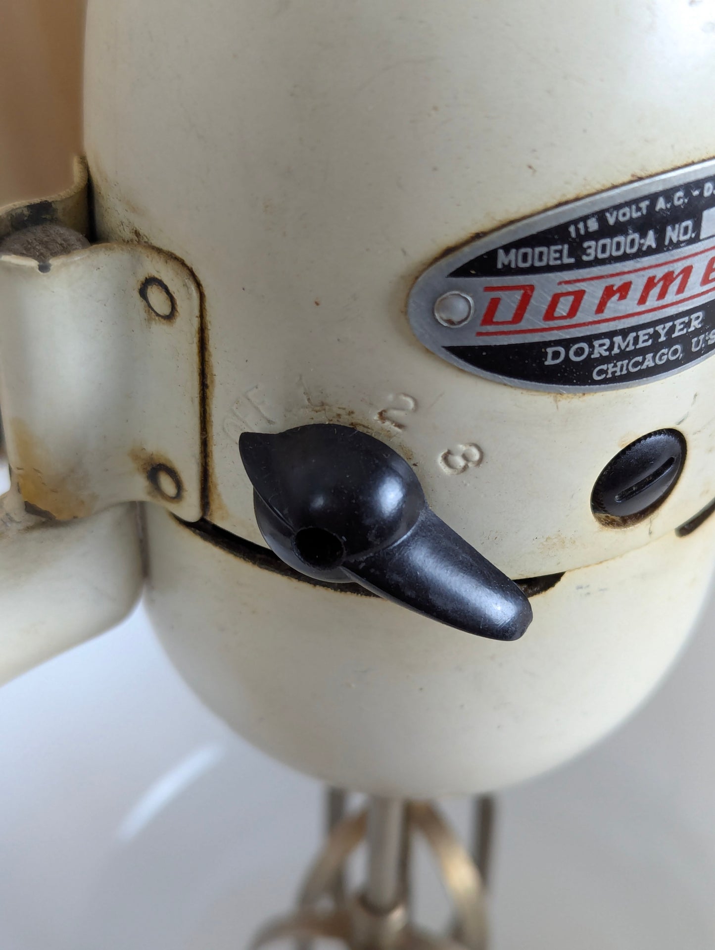 Vintage Dormeyer Model 3000-A Mixer with Bowl