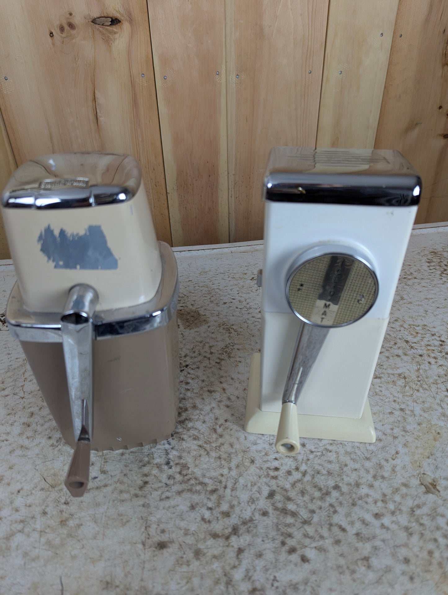 Vintage Manual Ice Crushers