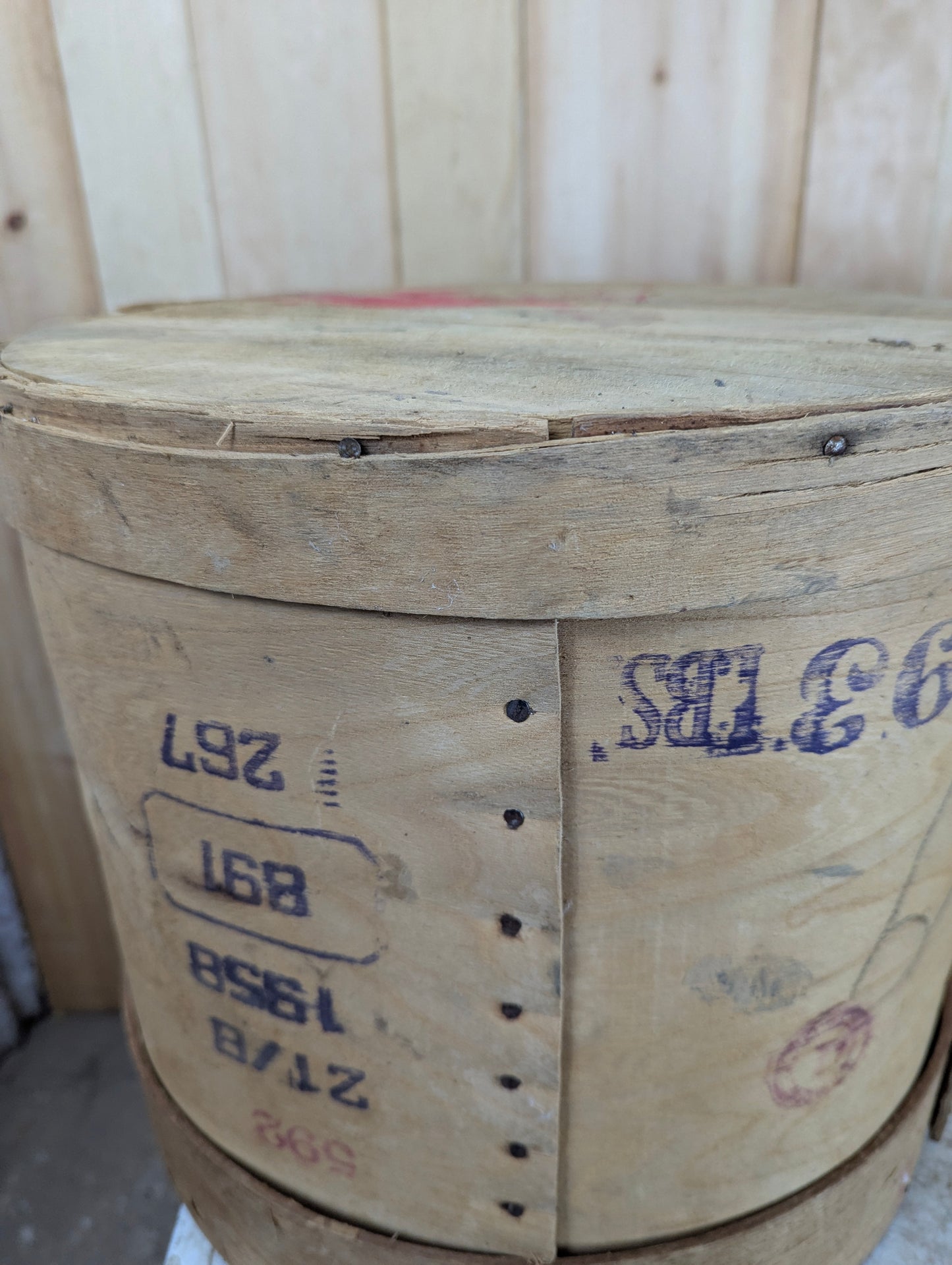 Wooden Cheese Boxes