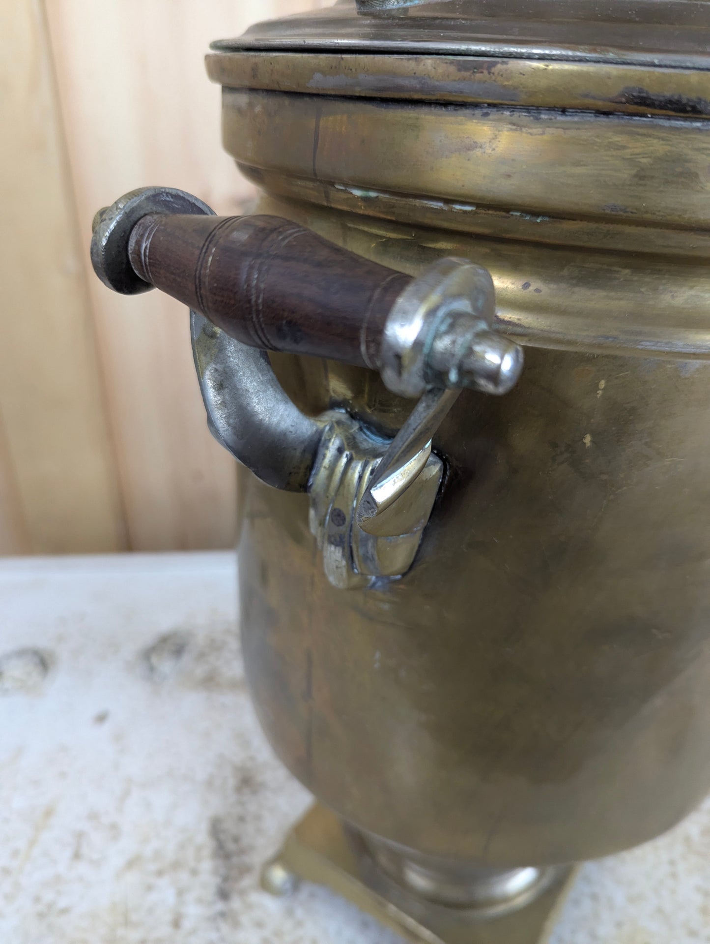 Vintage Persian Samovar with Tray