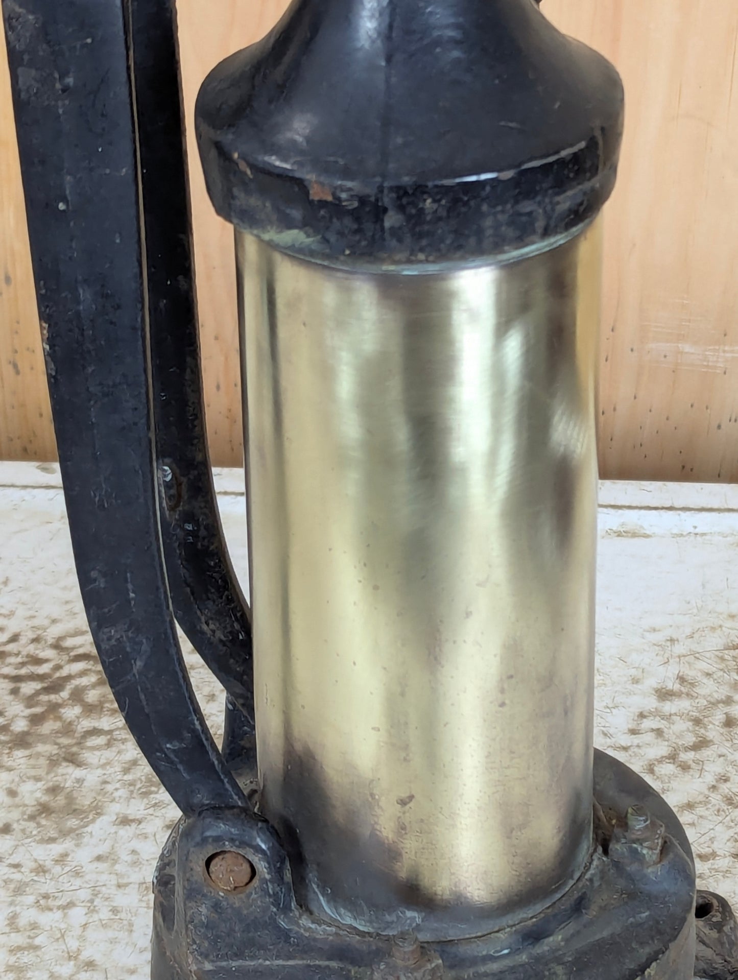 Vintage Cast Iron Brass Cylinder Smart Co. Water Pump Brockville