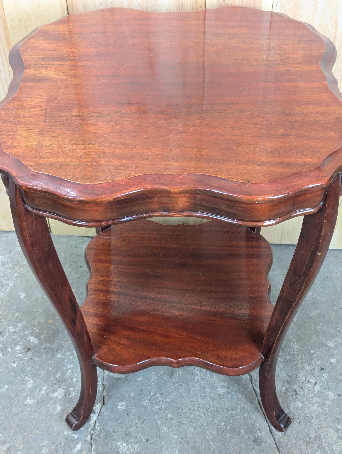 Wood End Table