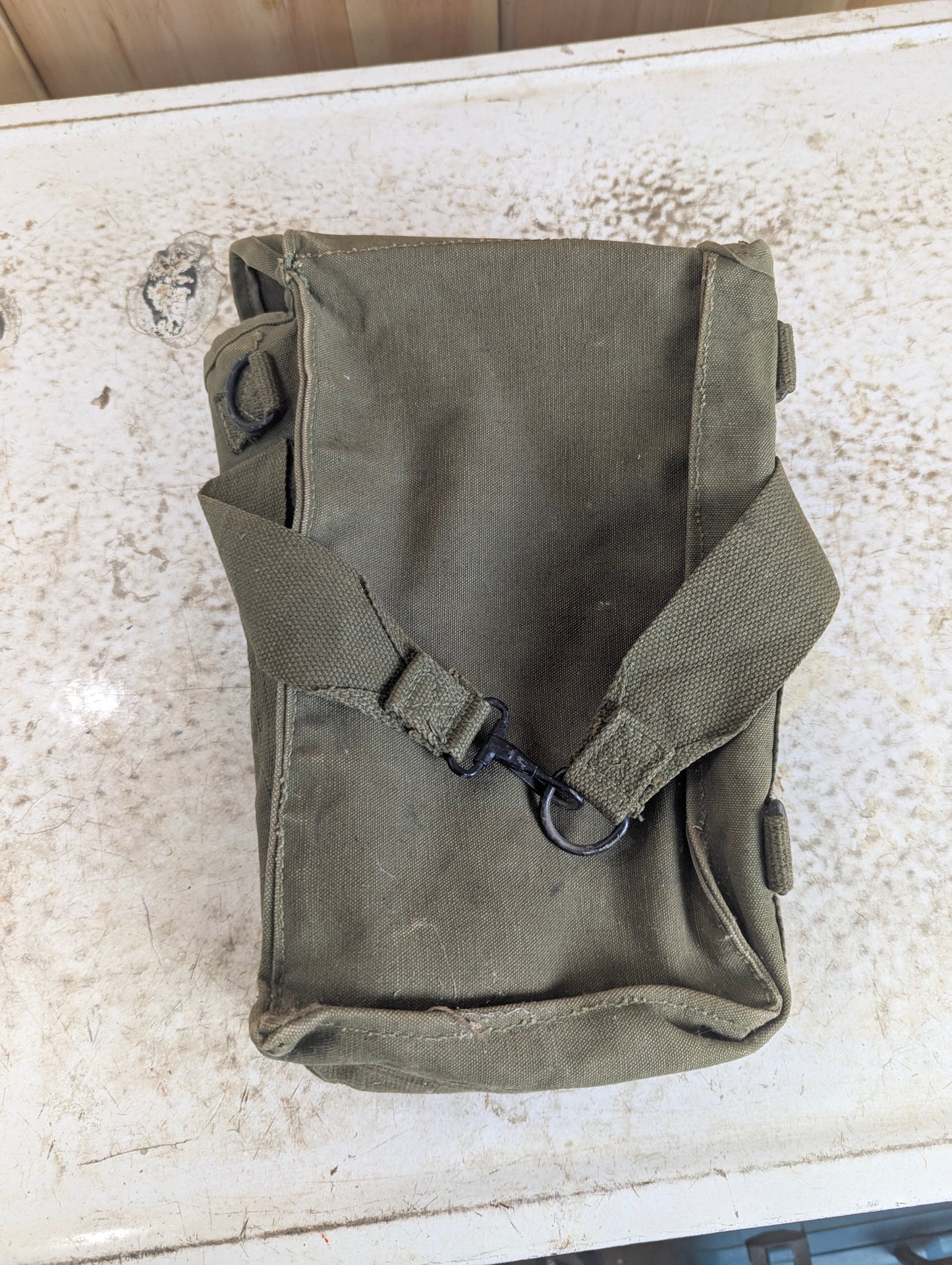 1945 WW2 Cleve Canvas US Military Ammo Bag