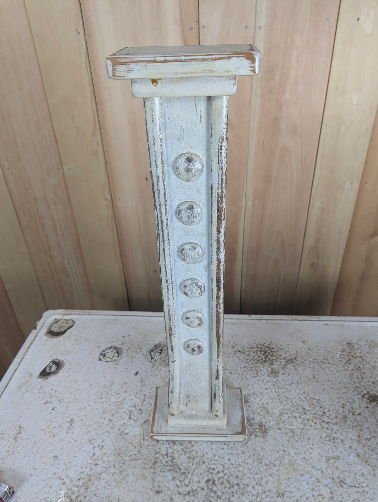 Wooden Decorative Pedestal Pillar