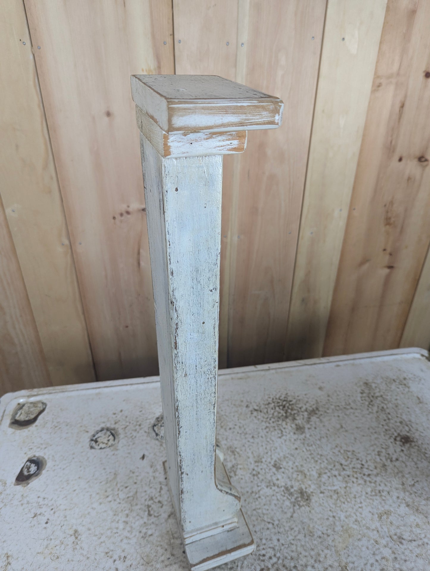Wooden Decorative Pedestal Pillar