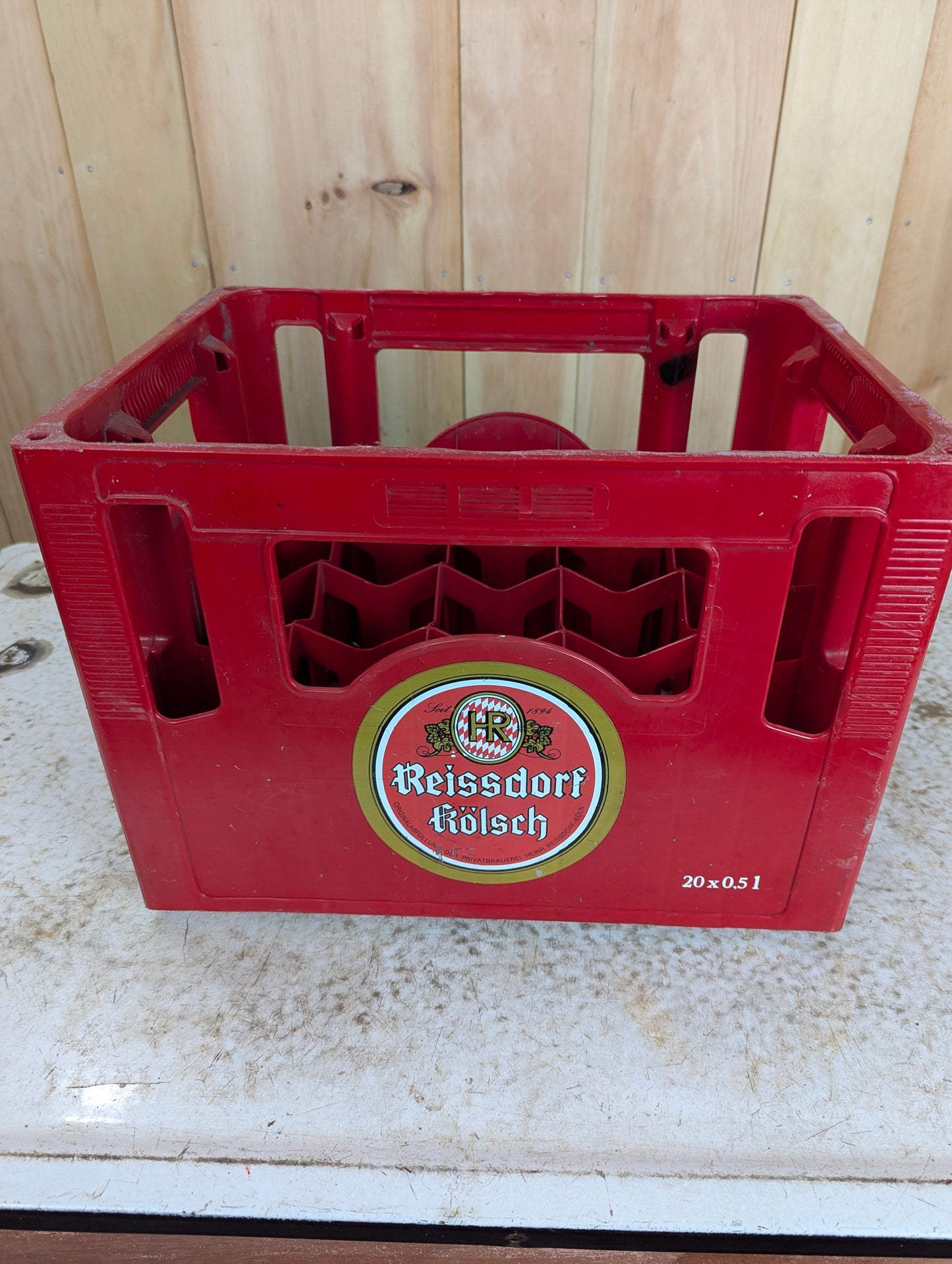 Plastic Reissdorf Kolsch Beer Case