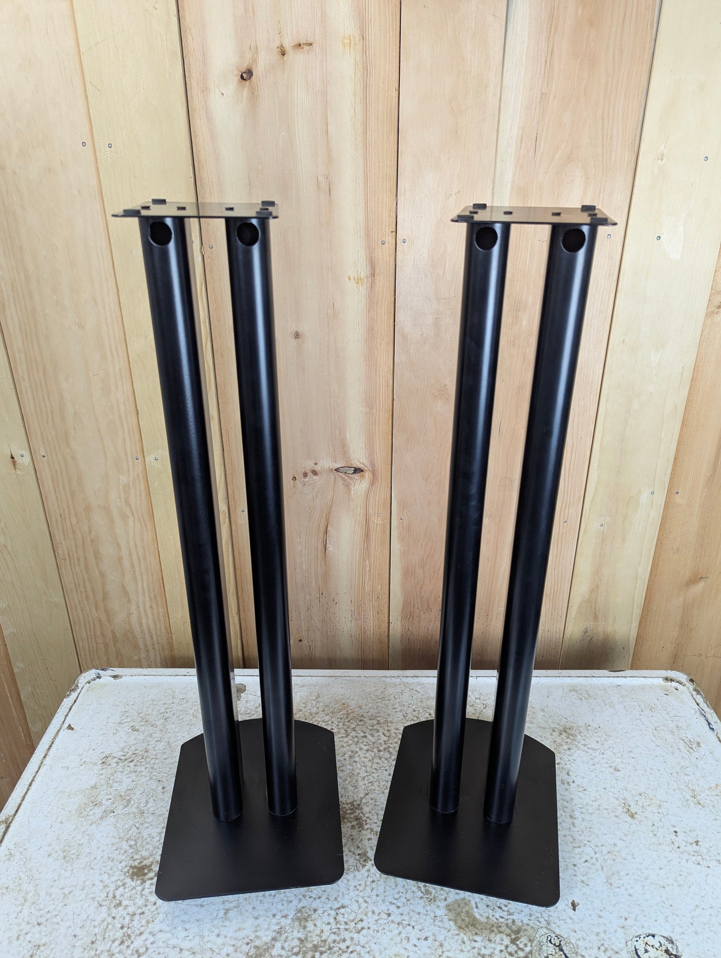 Pair of Sonora Metal Speaker Stands