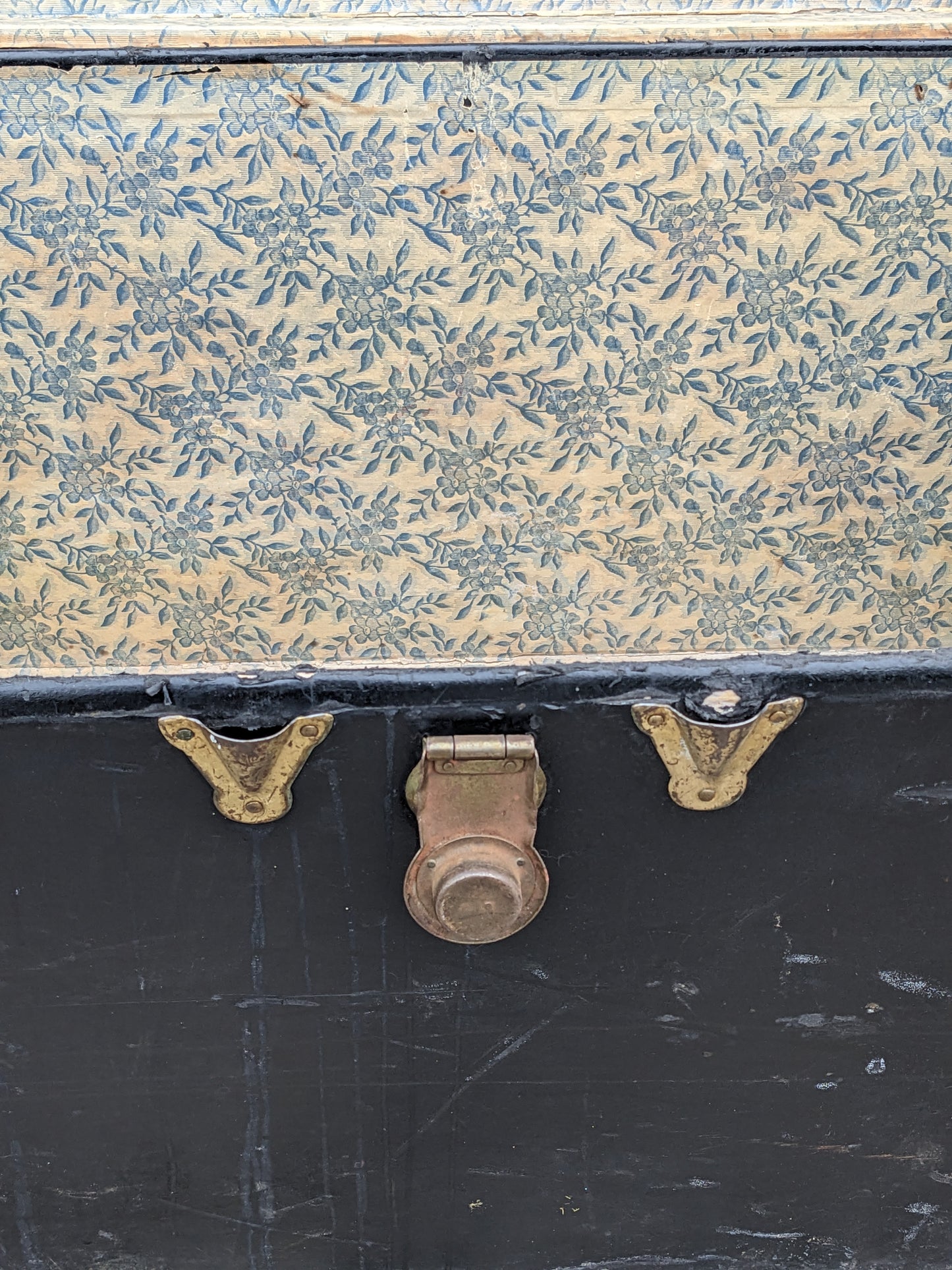 Vintage Black Trunk