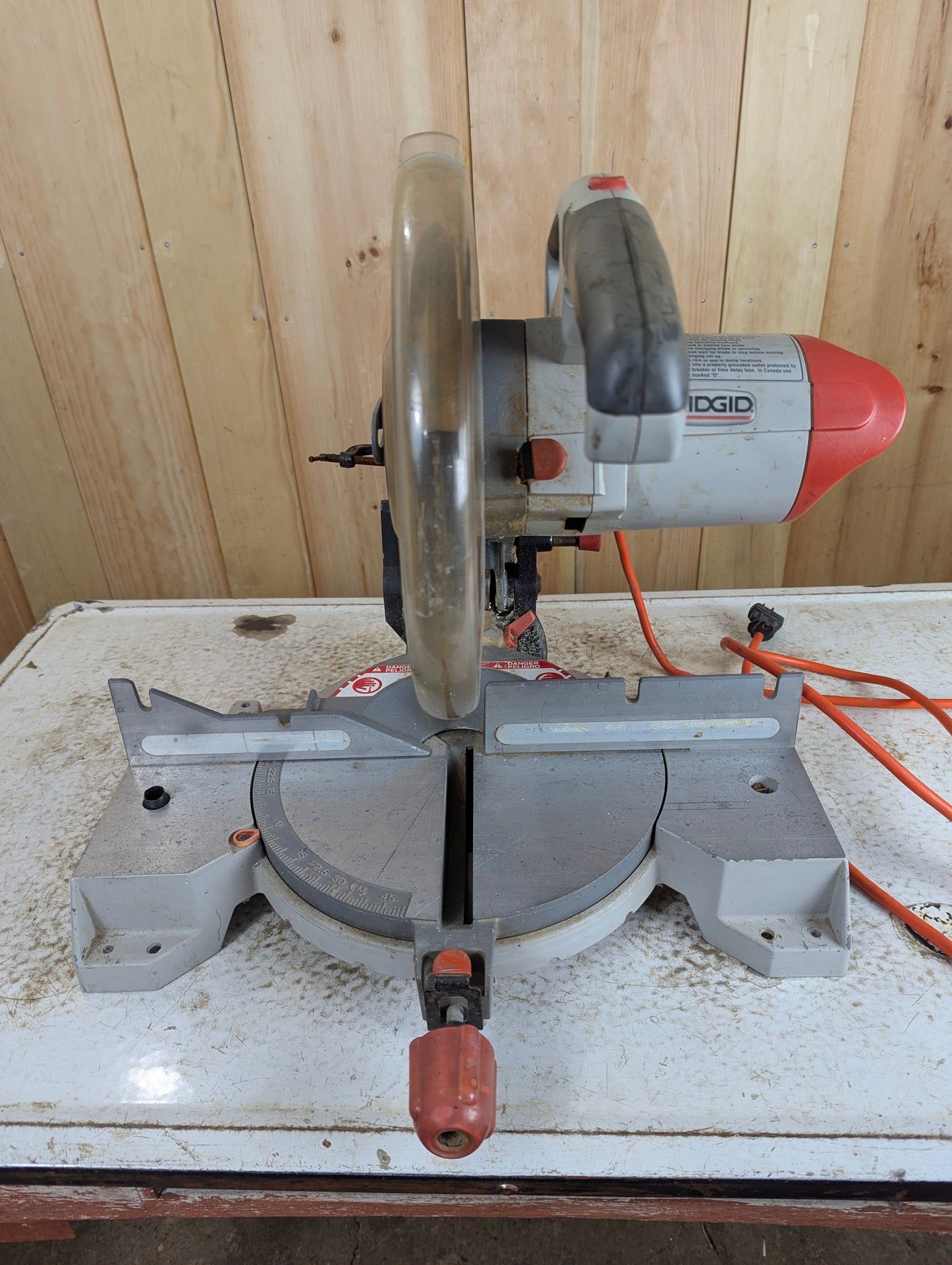 Rigid Mitre Saw With 10” Blade