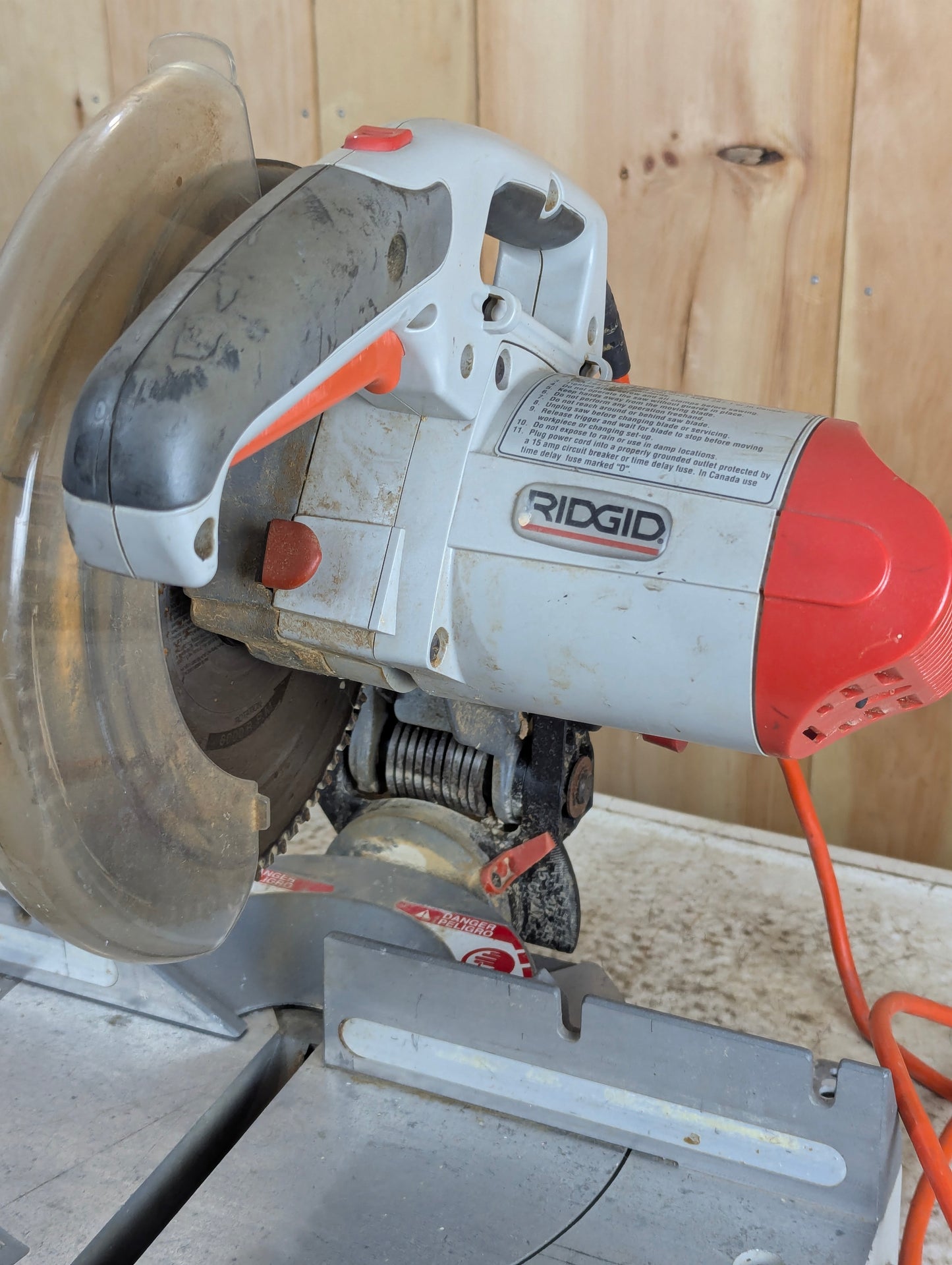 Rigid Mitre Saw With 10” Blade