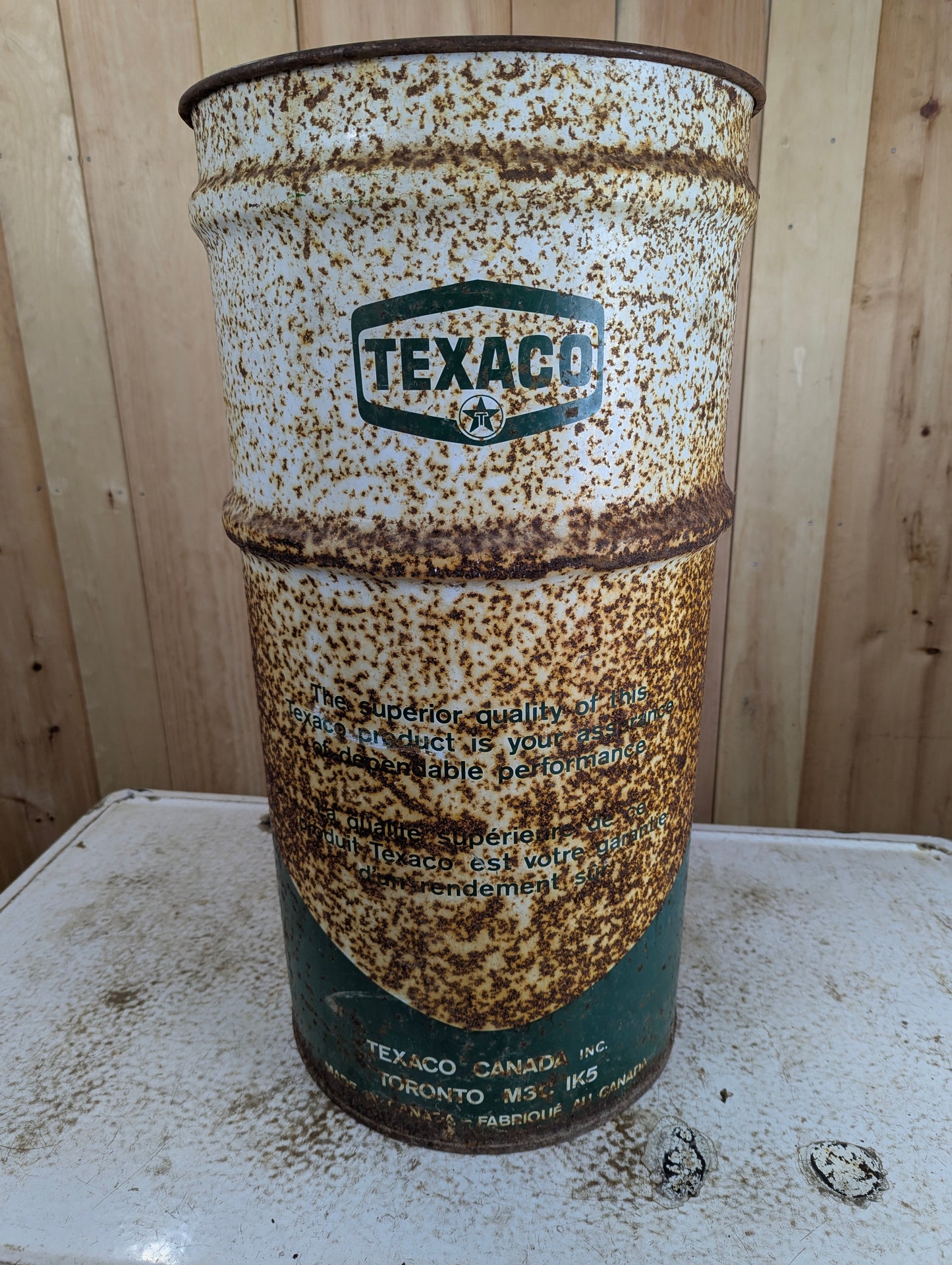 Vintage 60 Litres Texaco Oil Can