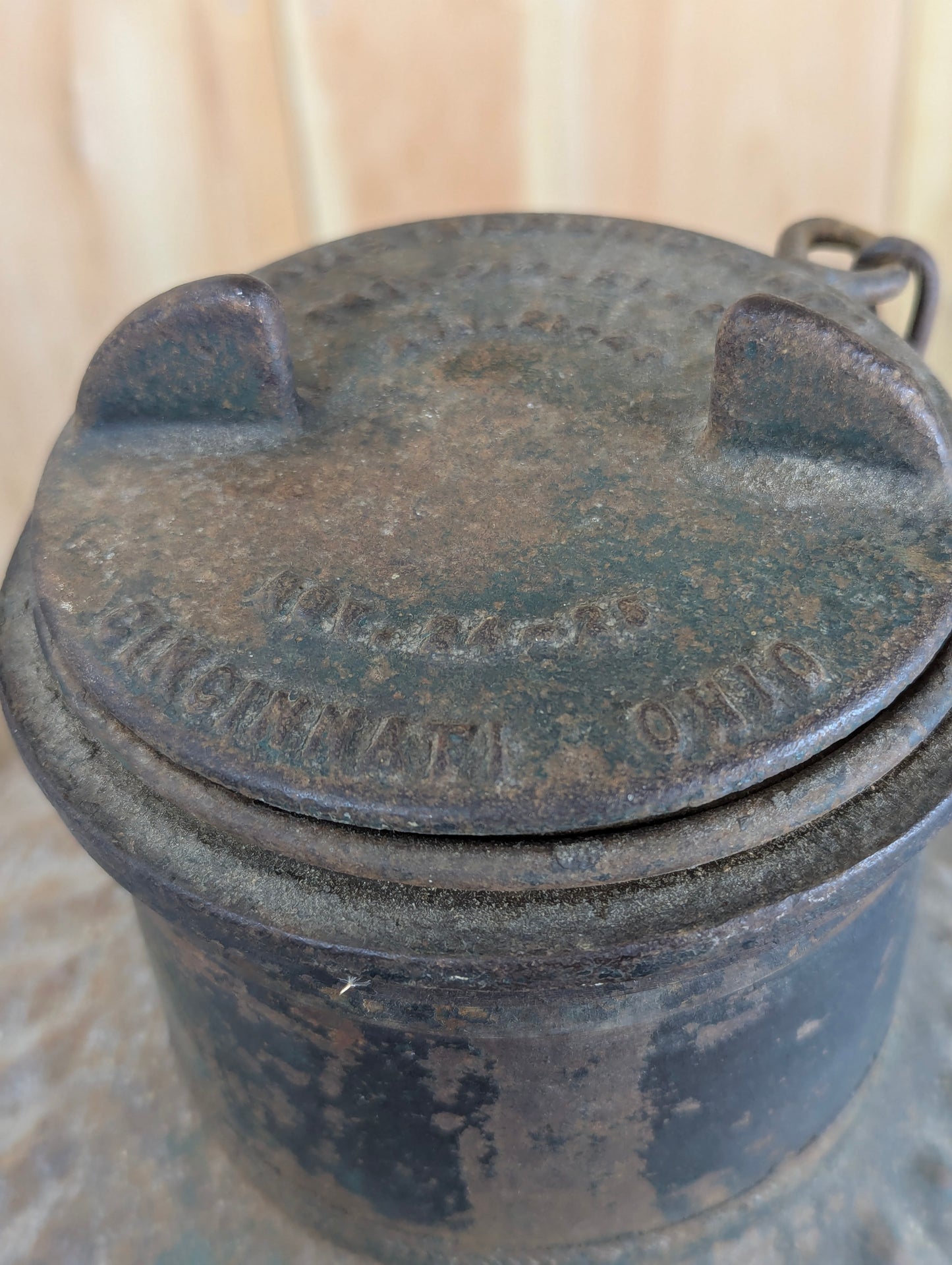 1925 Antique 5 Gal Oil Can
