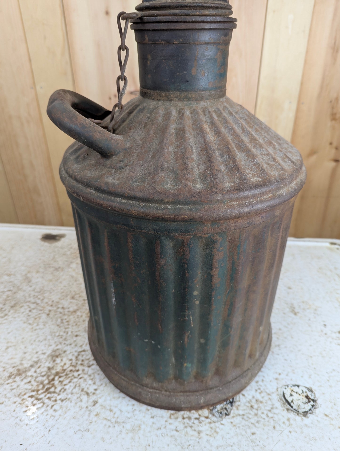1925 Antique 5 Gal Oil Can