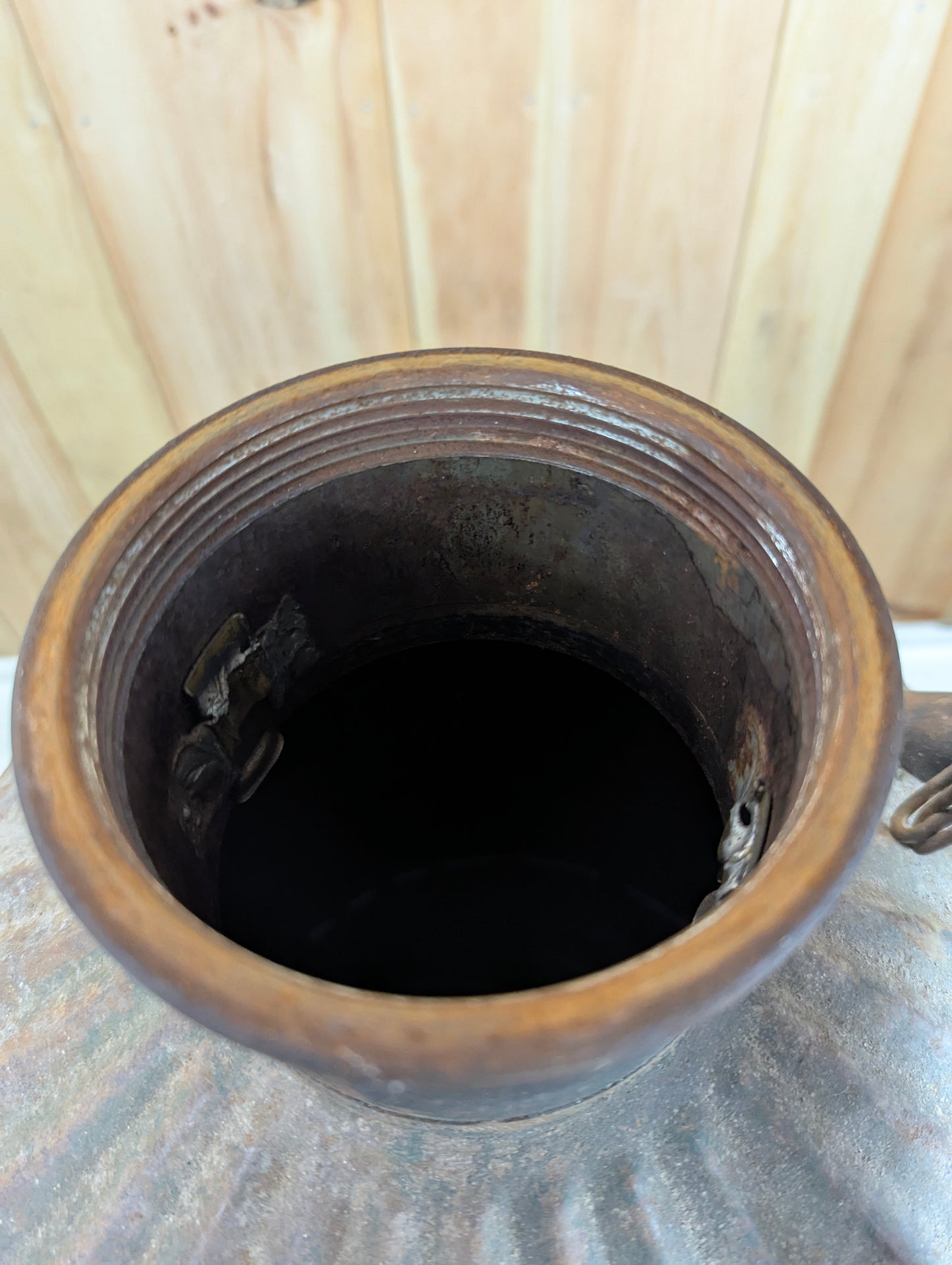 1925 Antique 5 Gal Oil Can