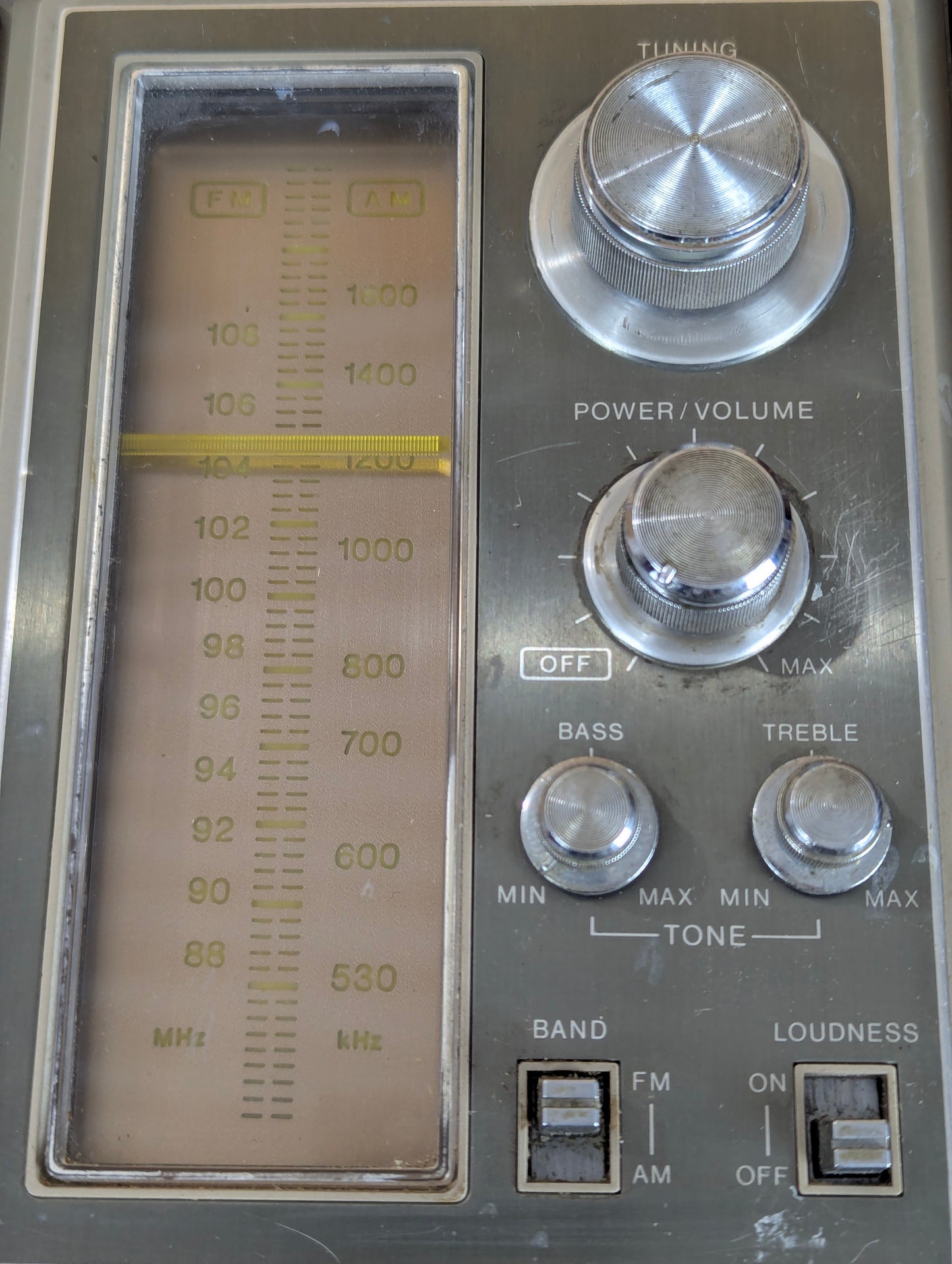 From 1970’s Vintage Sony ICF-9550W AM FM Transistor Radio