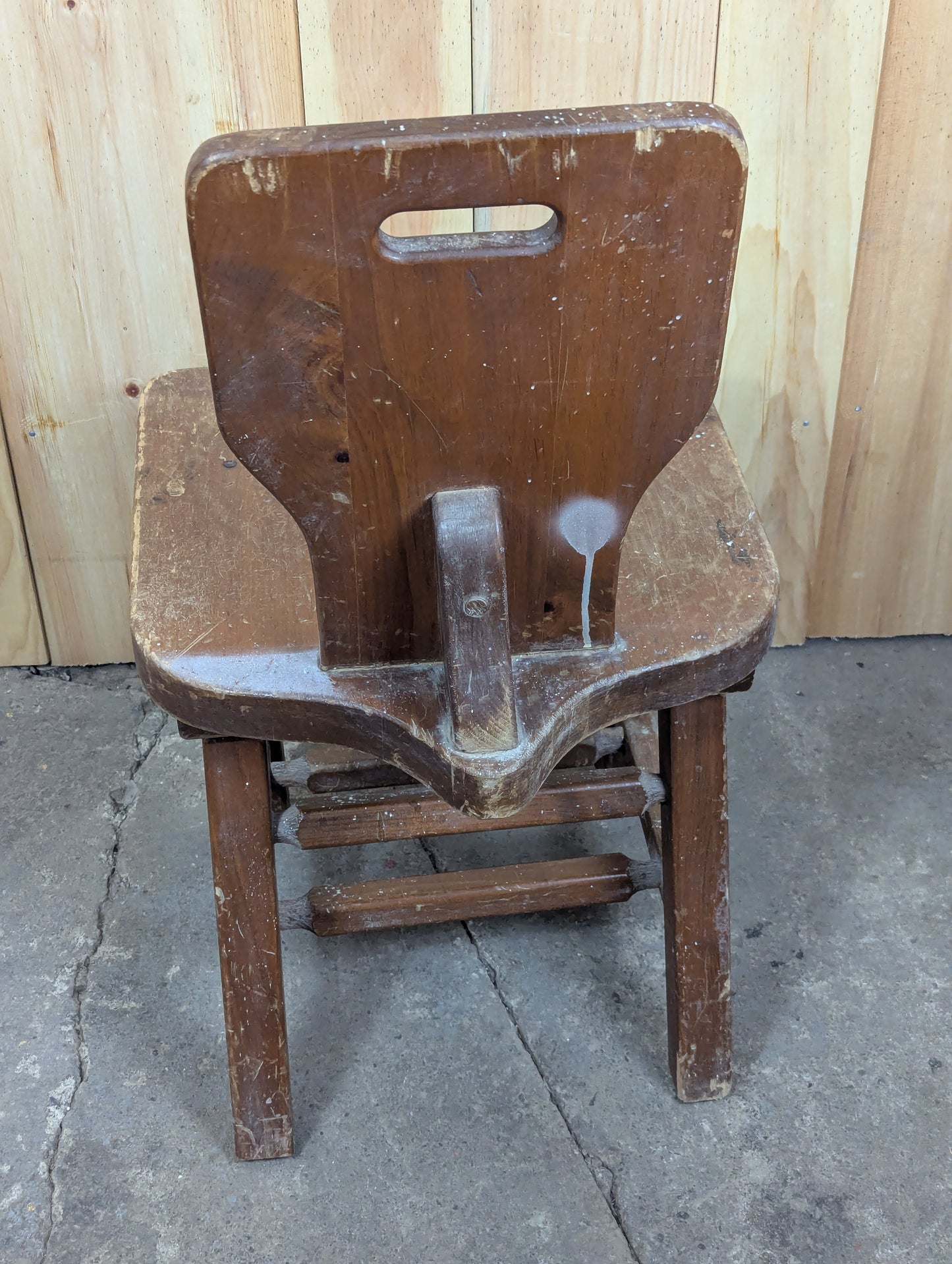 Vintage Rustic Pine Country Camp Lodge Chair