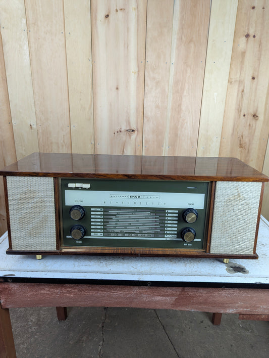 Vintage National Ekco Hi Fi Tube Radio Receiver Model A1515 200Volt UKPlug