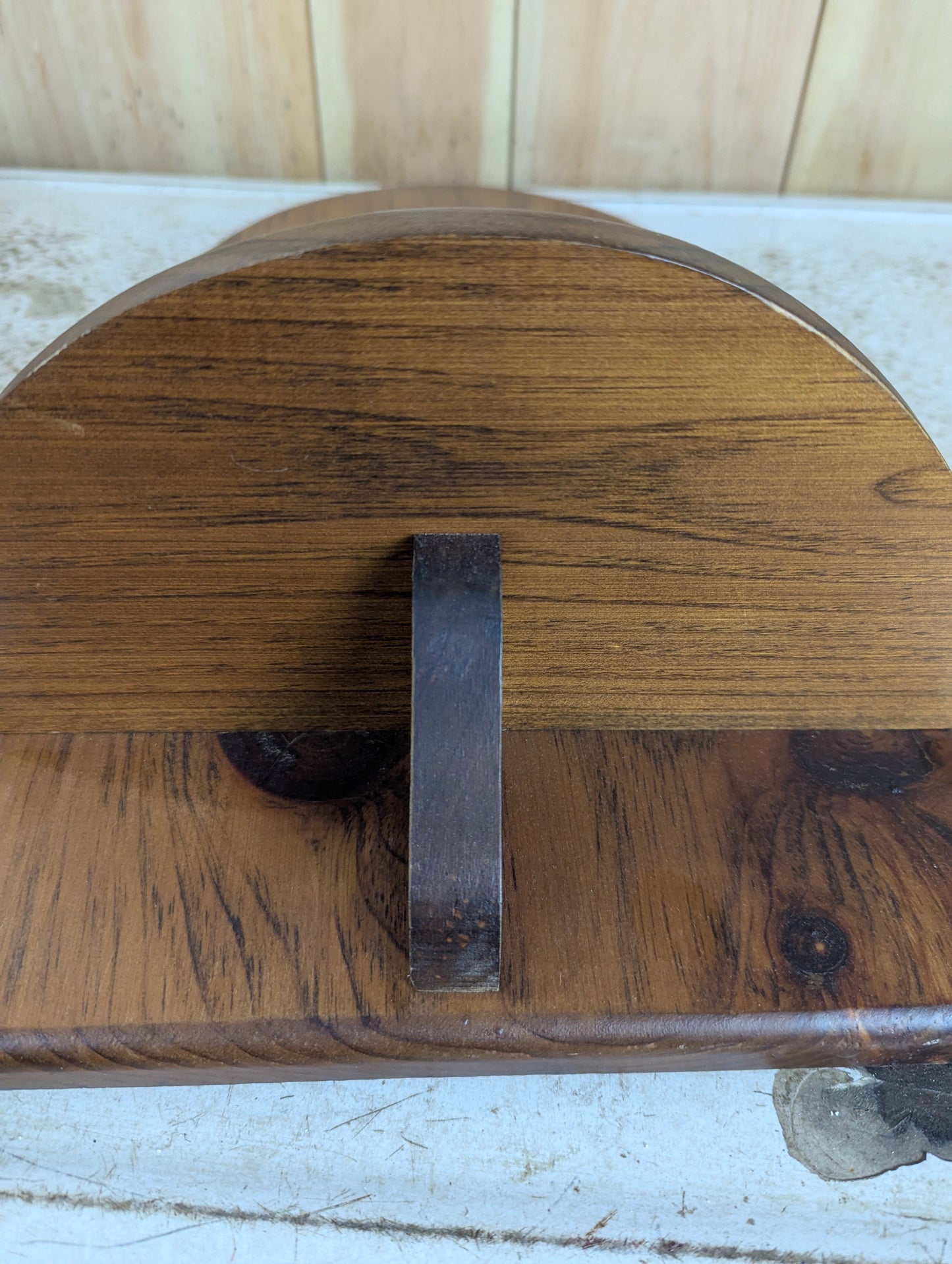 Handmade Wall Mirror with Shelf